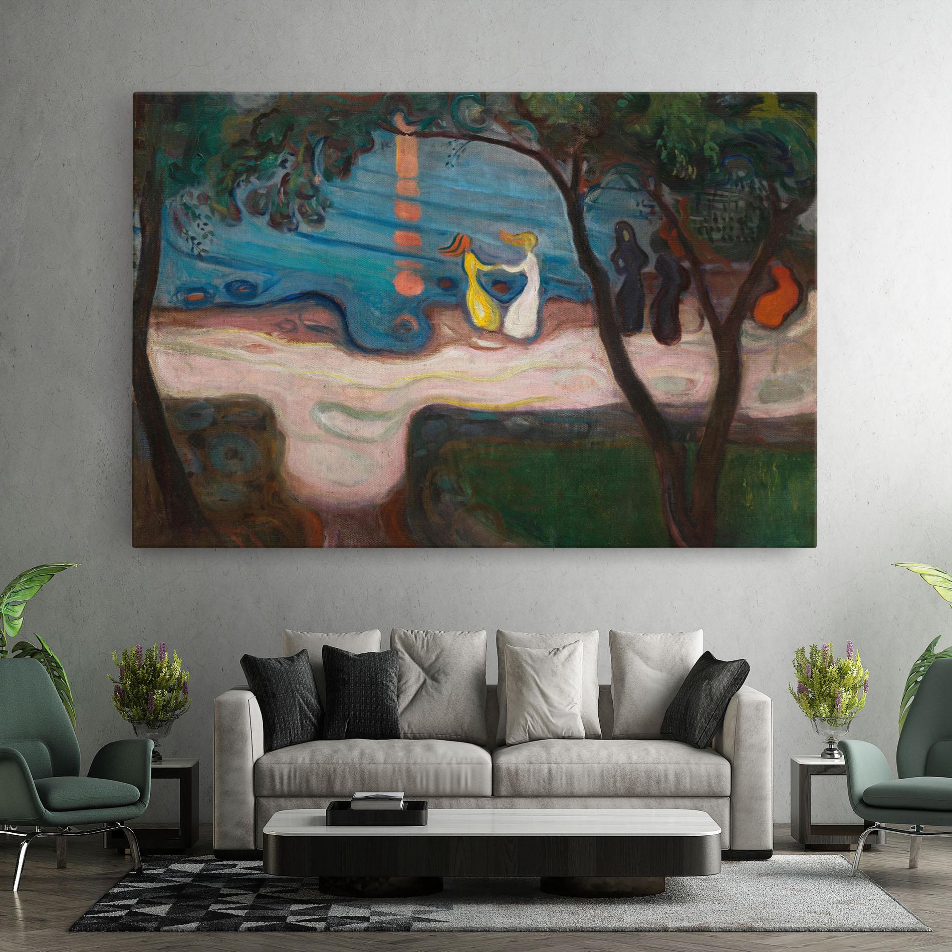 Картина на платно Dance On The Beach mockup 7