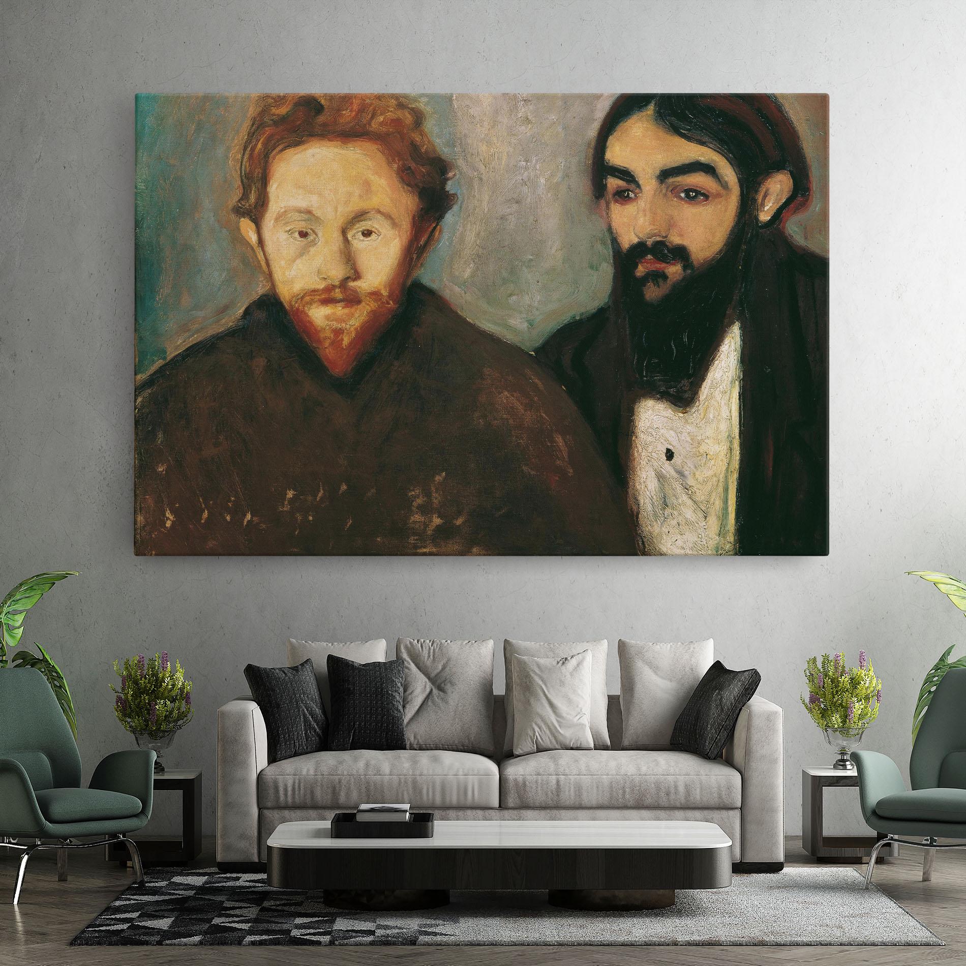 Картина на платно Der Maler mockup 7