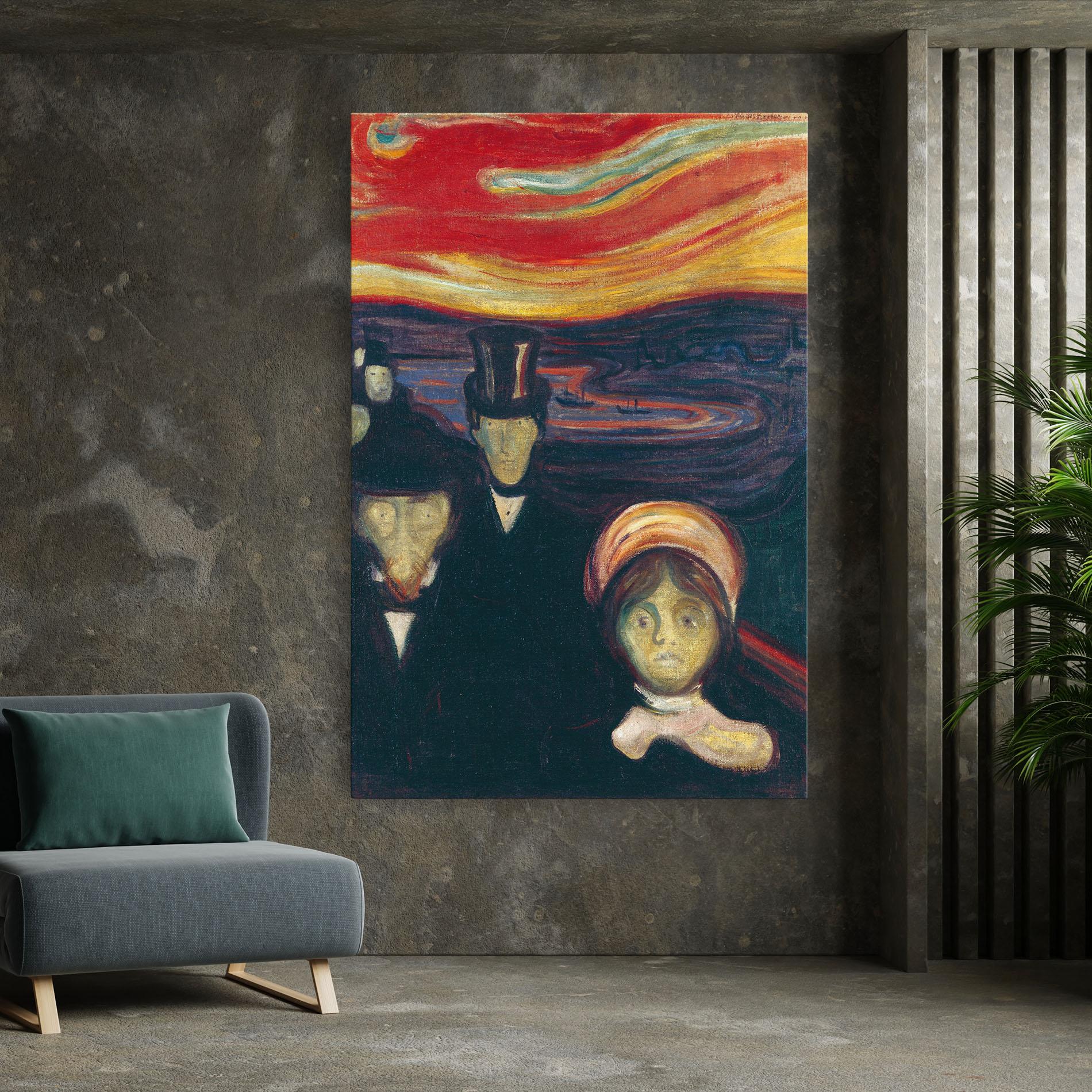 Картина на платно Anxiety mockup 7