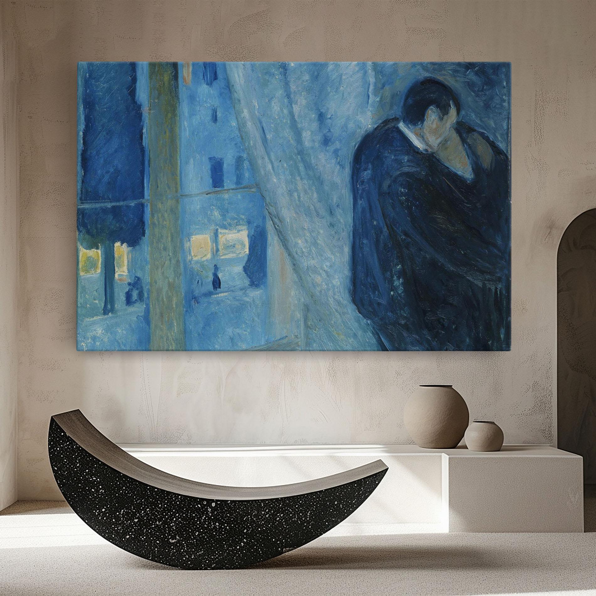 Картина на платно Kiss By The Window mockup 8