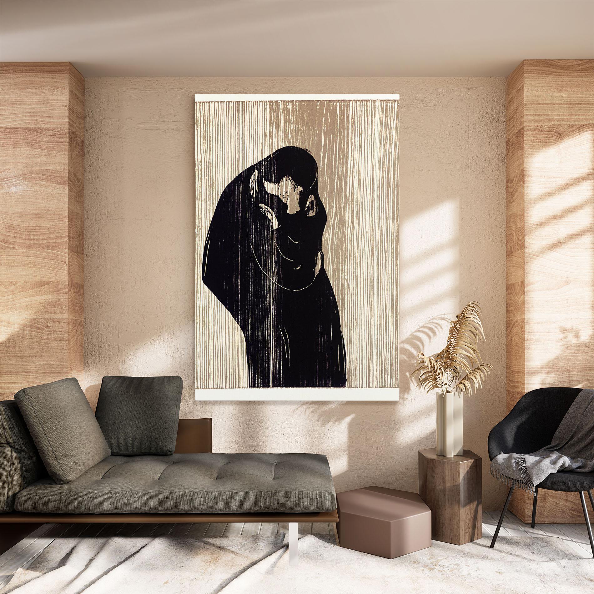 Картина на платно Kiss mockup 8