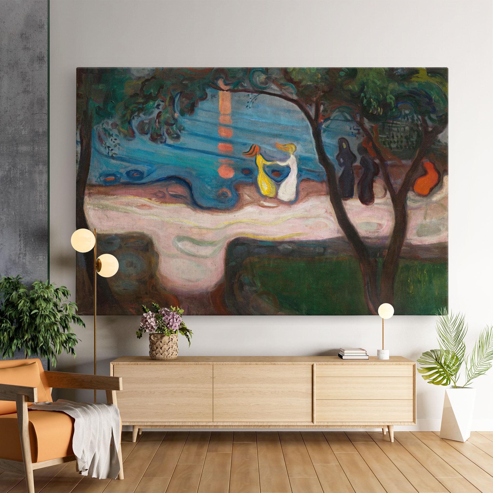 Картина на платно Dance On The Beach mockup 9