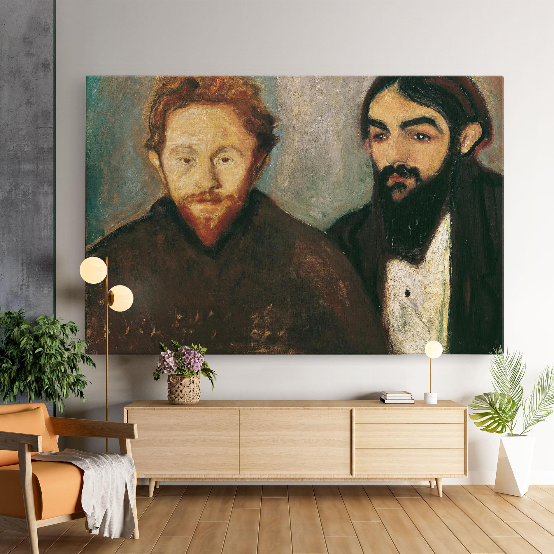 Картина на платно Der Maler mockup 9