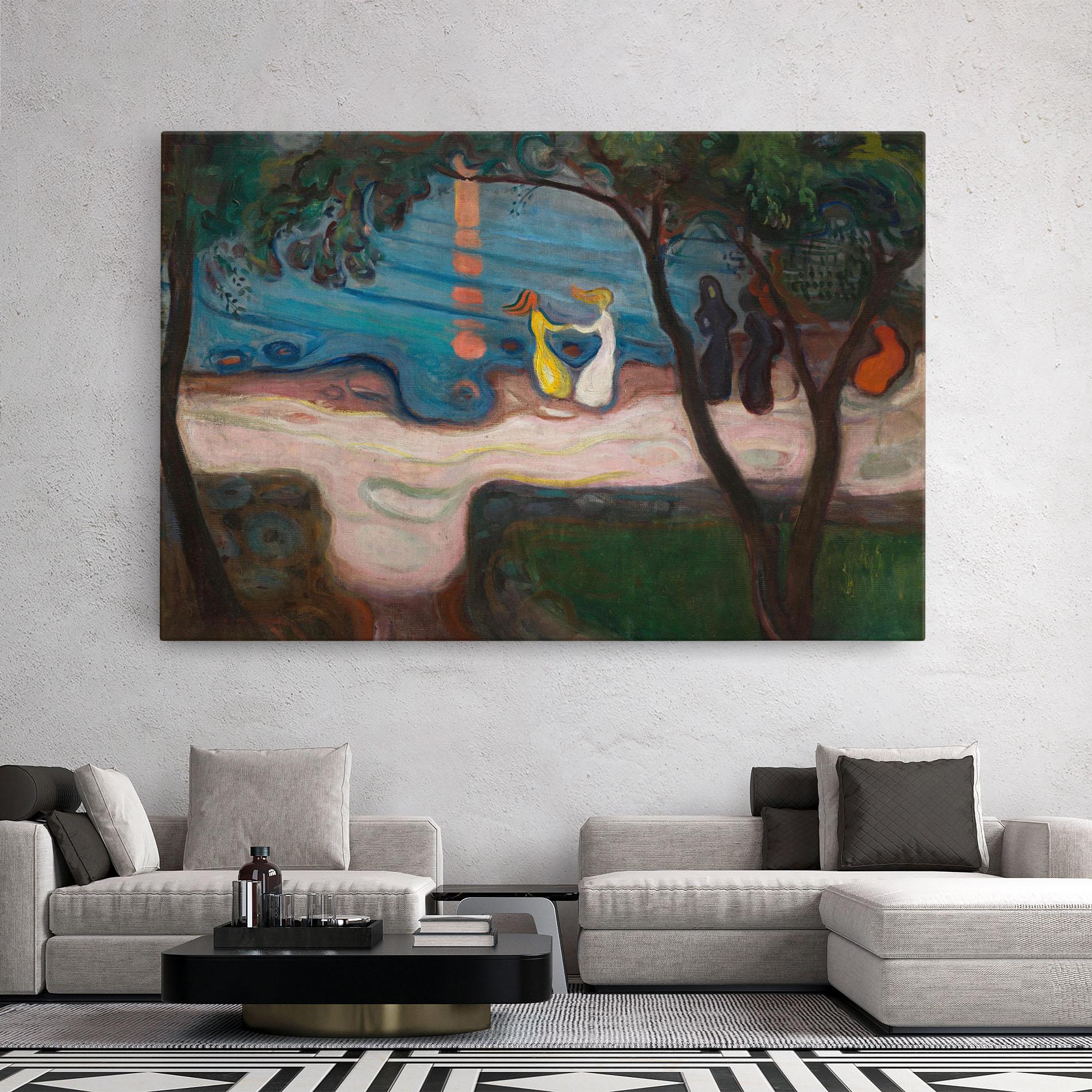 Картина на платно Dance On The Beach mockup 2