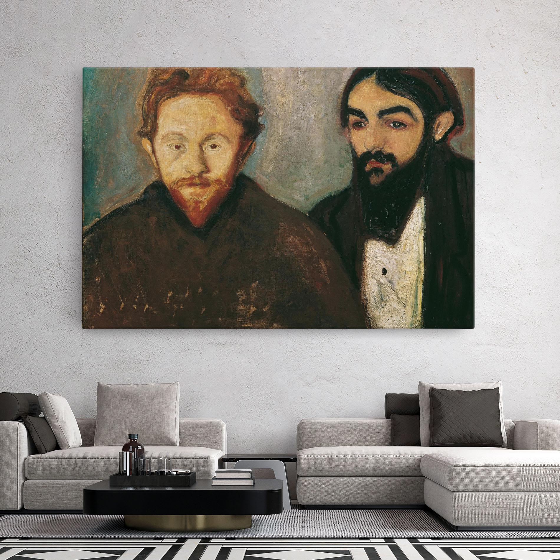 Картина на платно Der Maler mockup 2