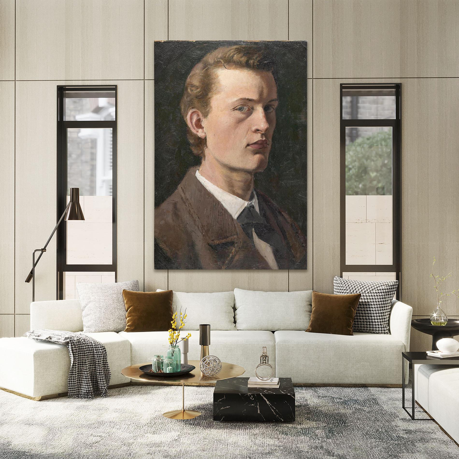 Картина на платно Self Portrait mockup 2