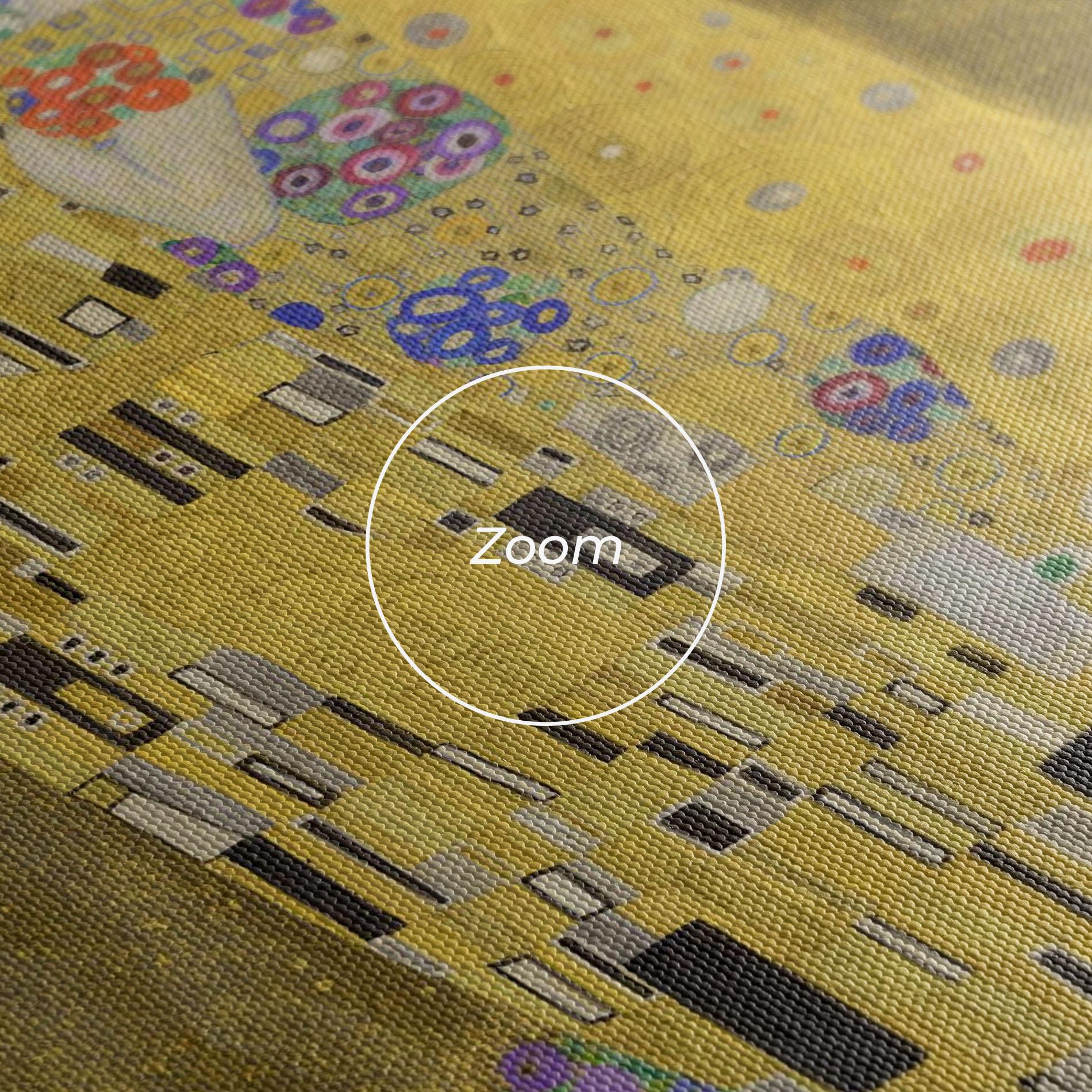 Картина на платно The Kiss mockup 3