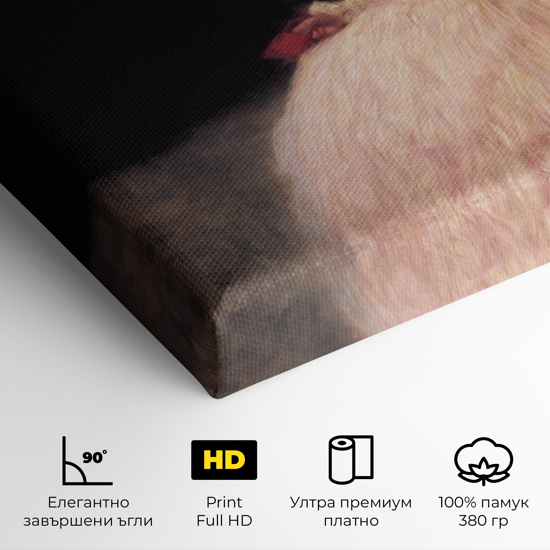 Gustav Klimt Pink Dress mockup 4