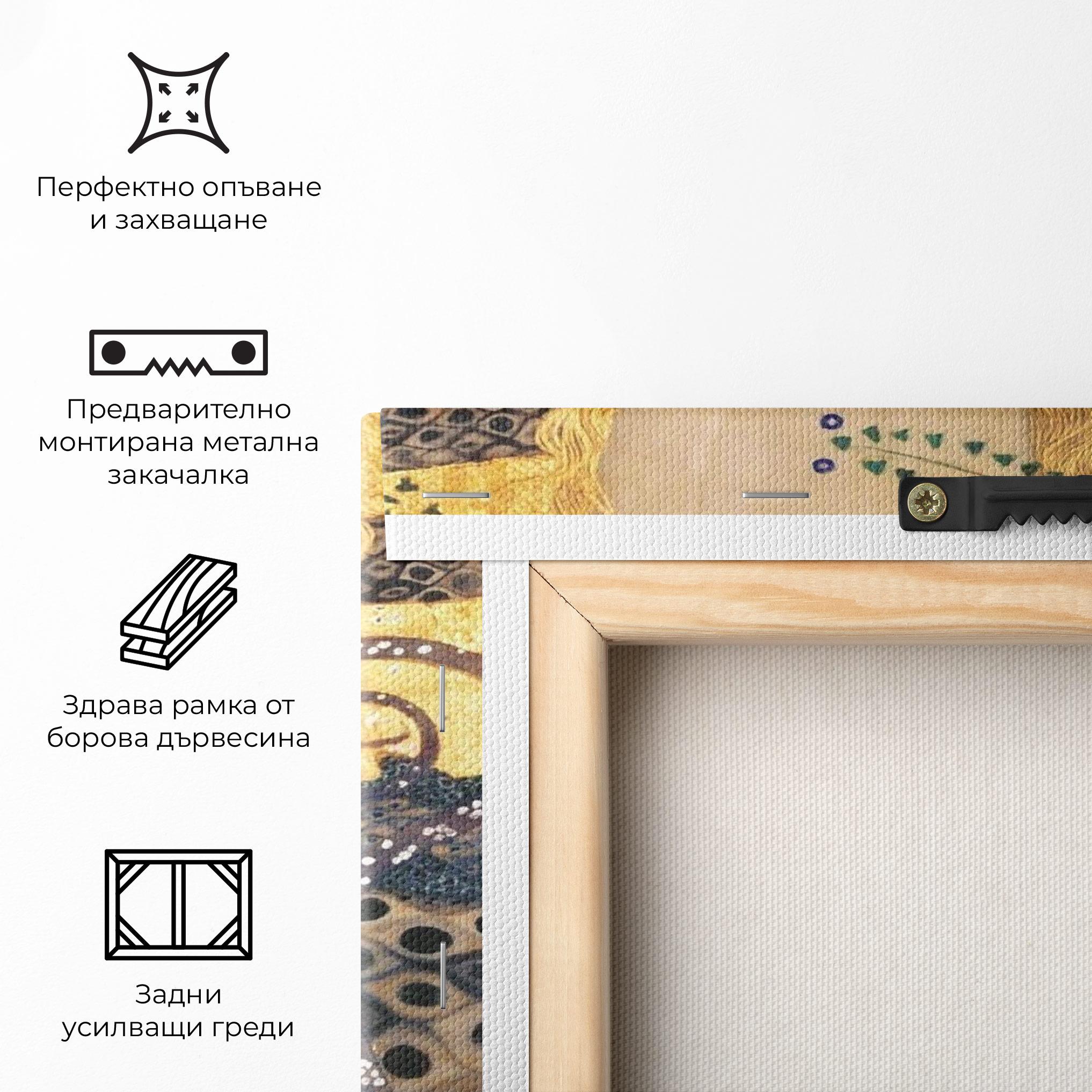 Картина на платно Gustav Klimt Paint mockup 5