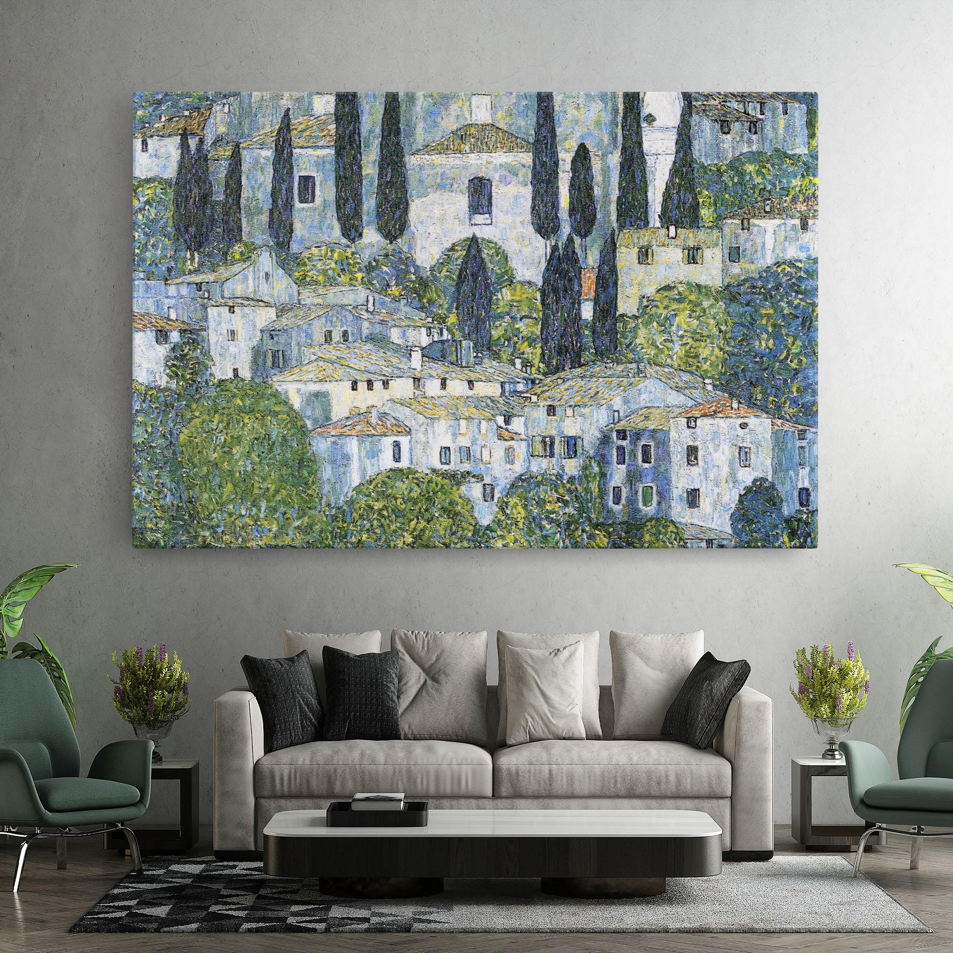 Картина на платно Kirche In Cassone mockup 7