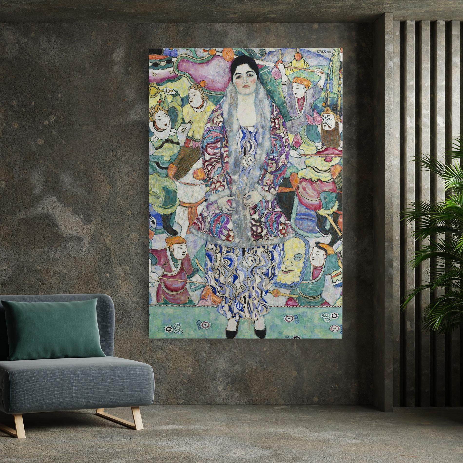 Картина на платно Portrait Of Friedericke mockup 7