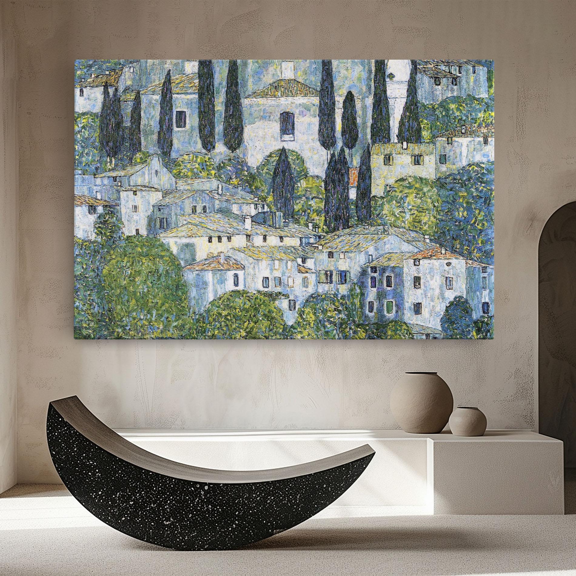 Картина на платно Kirche In Cassone mockup 8