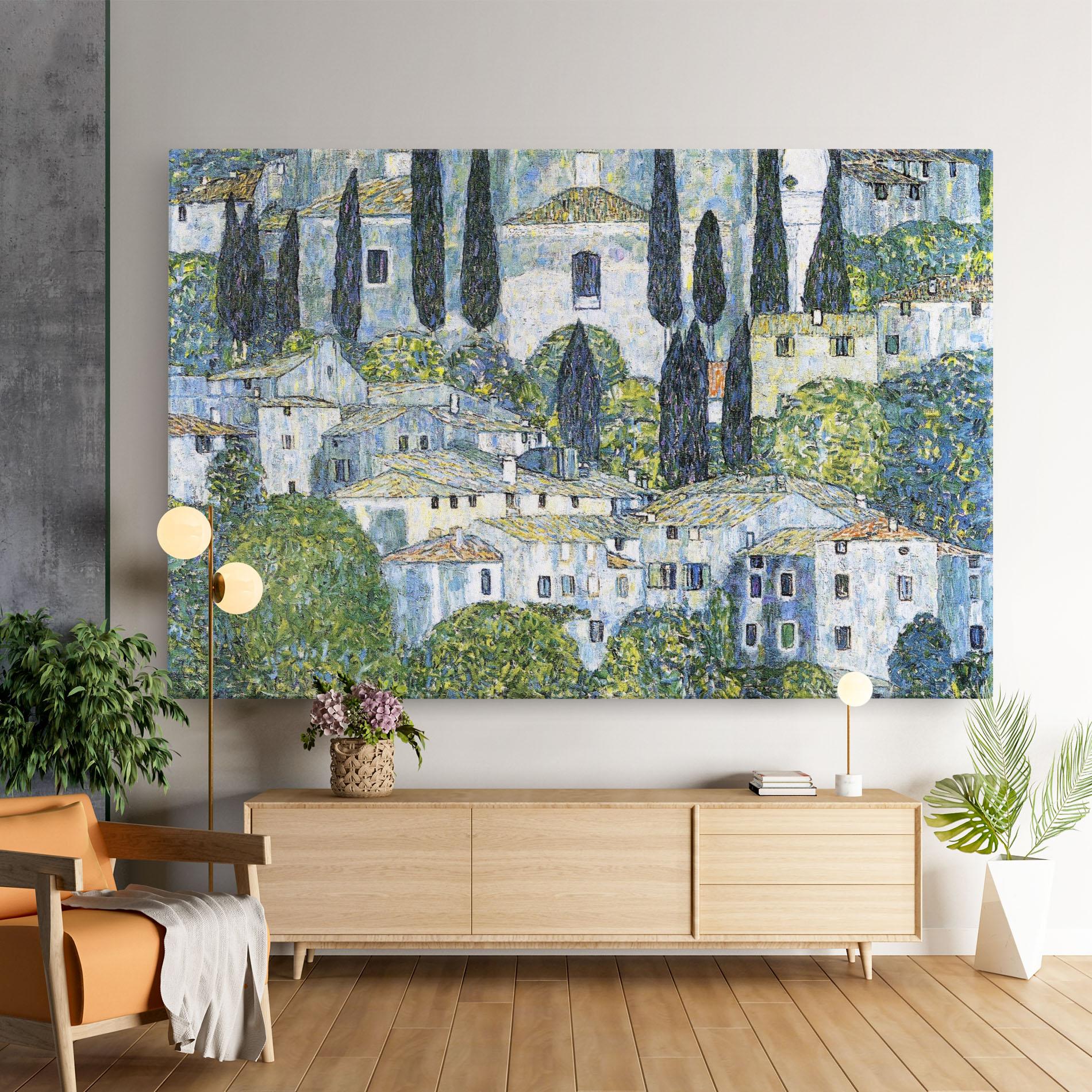 Картина на платно Kirche In Cassone mockup 9