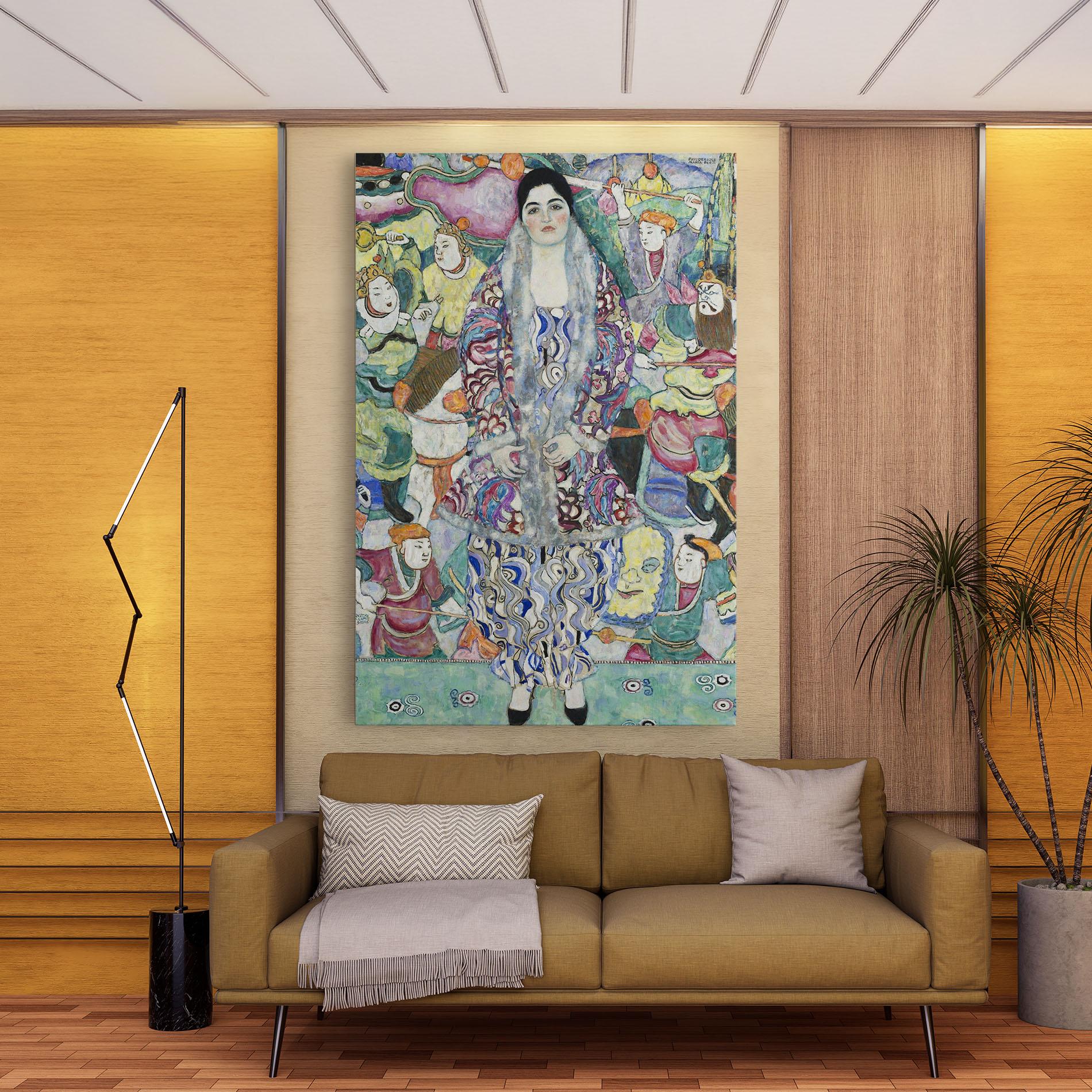 Картина на платно Portrait Of Friedericke mockup 9