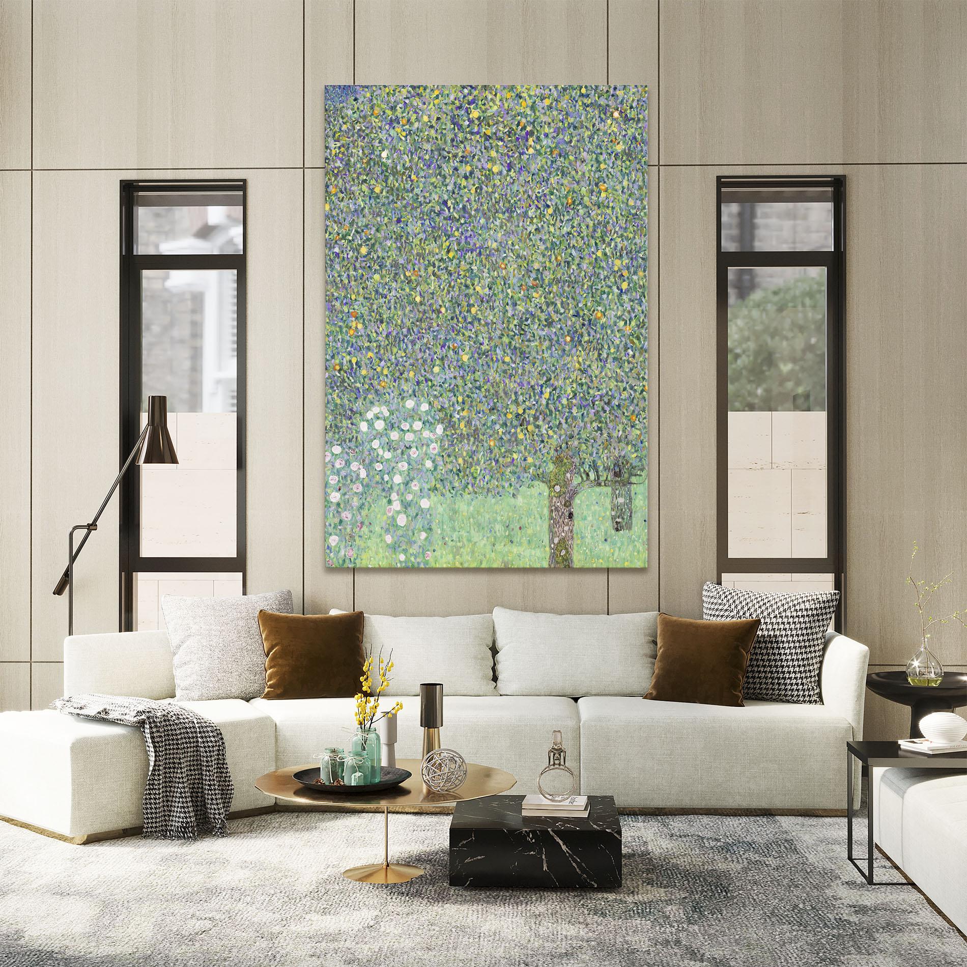 Картина на платно Rosebushes mockup 2