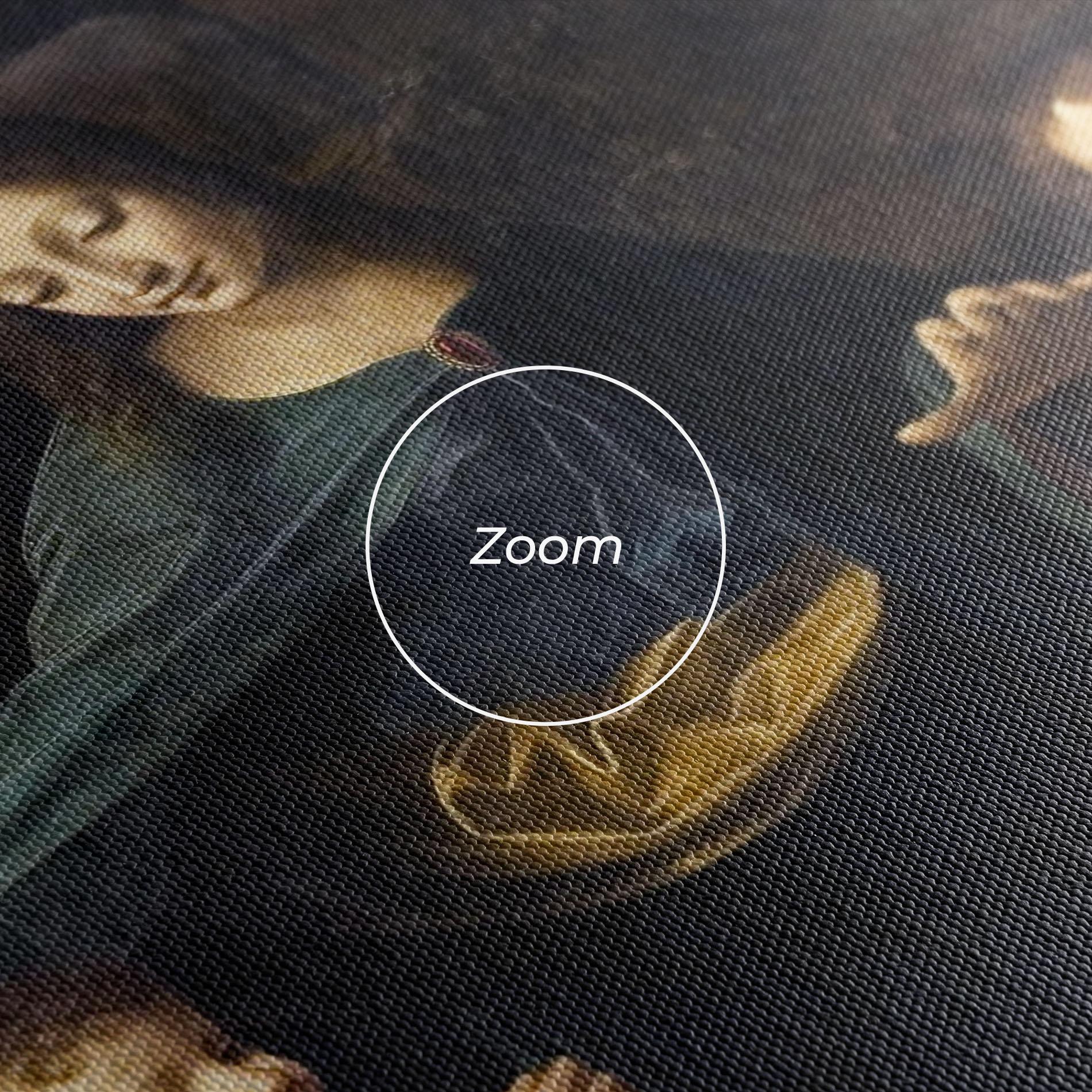 Картина на платно The Virgin Of The Rocks Leonardo Da Vinci mockup 3