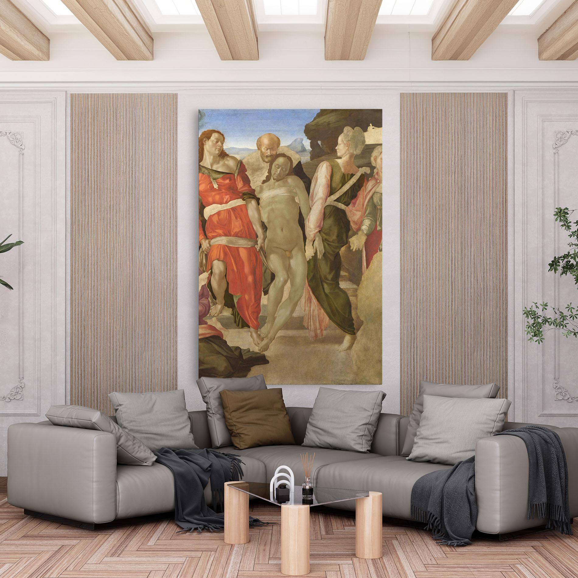 Картина на платно Entombment mockup 6