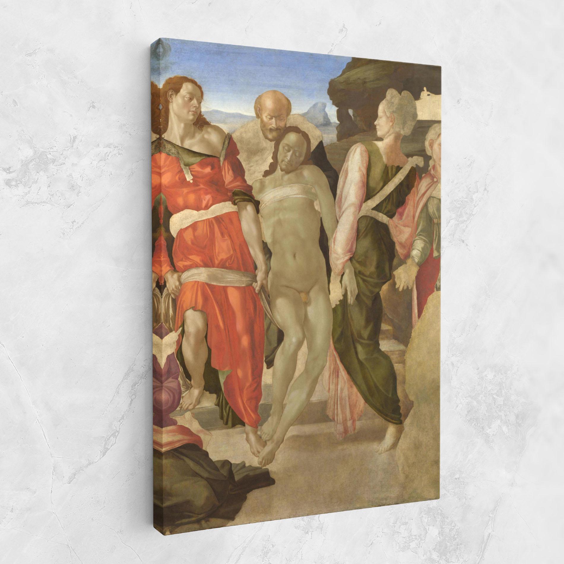 Картина на платно Entombment mockup 1