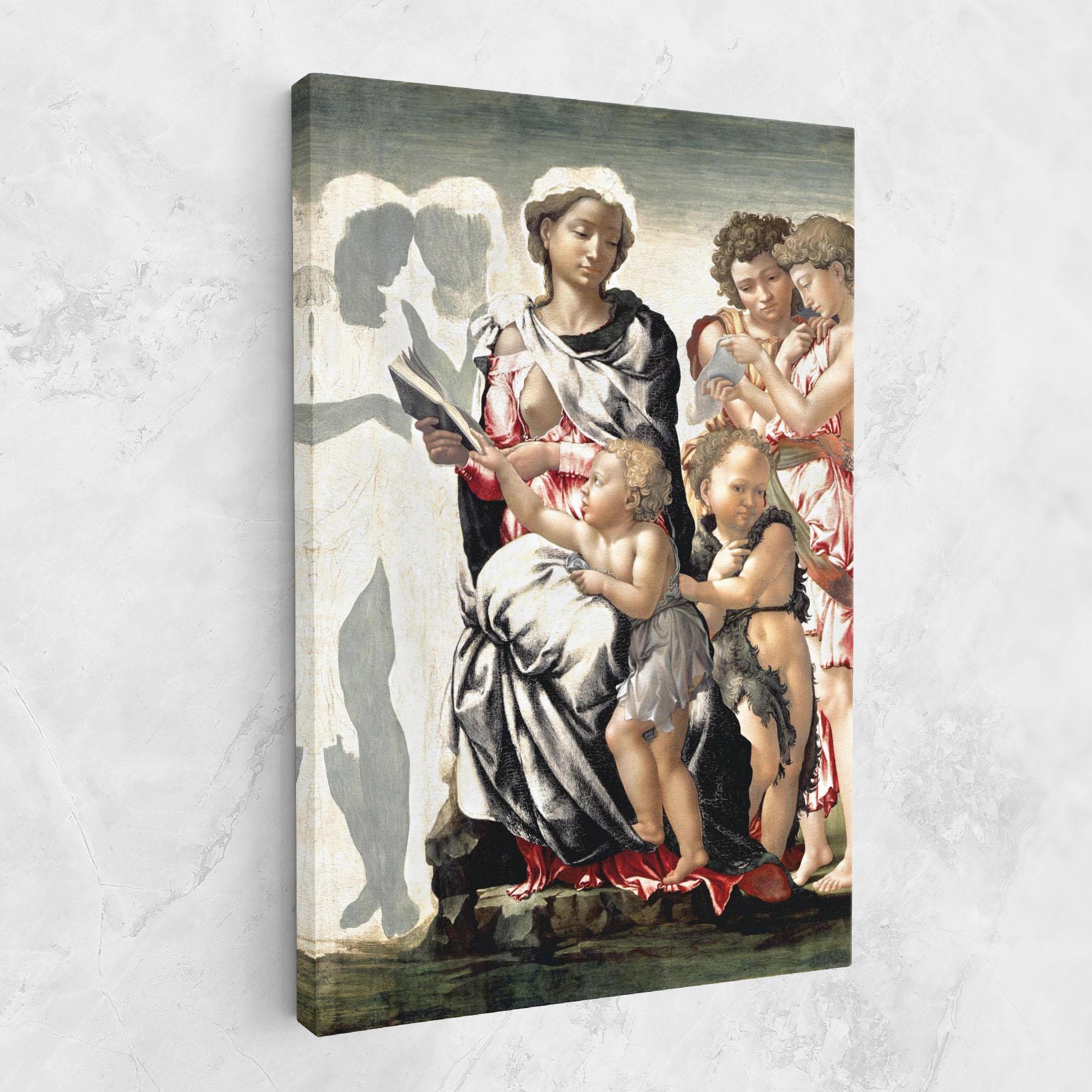 Картина на платно Manchester Madonna mockup 1