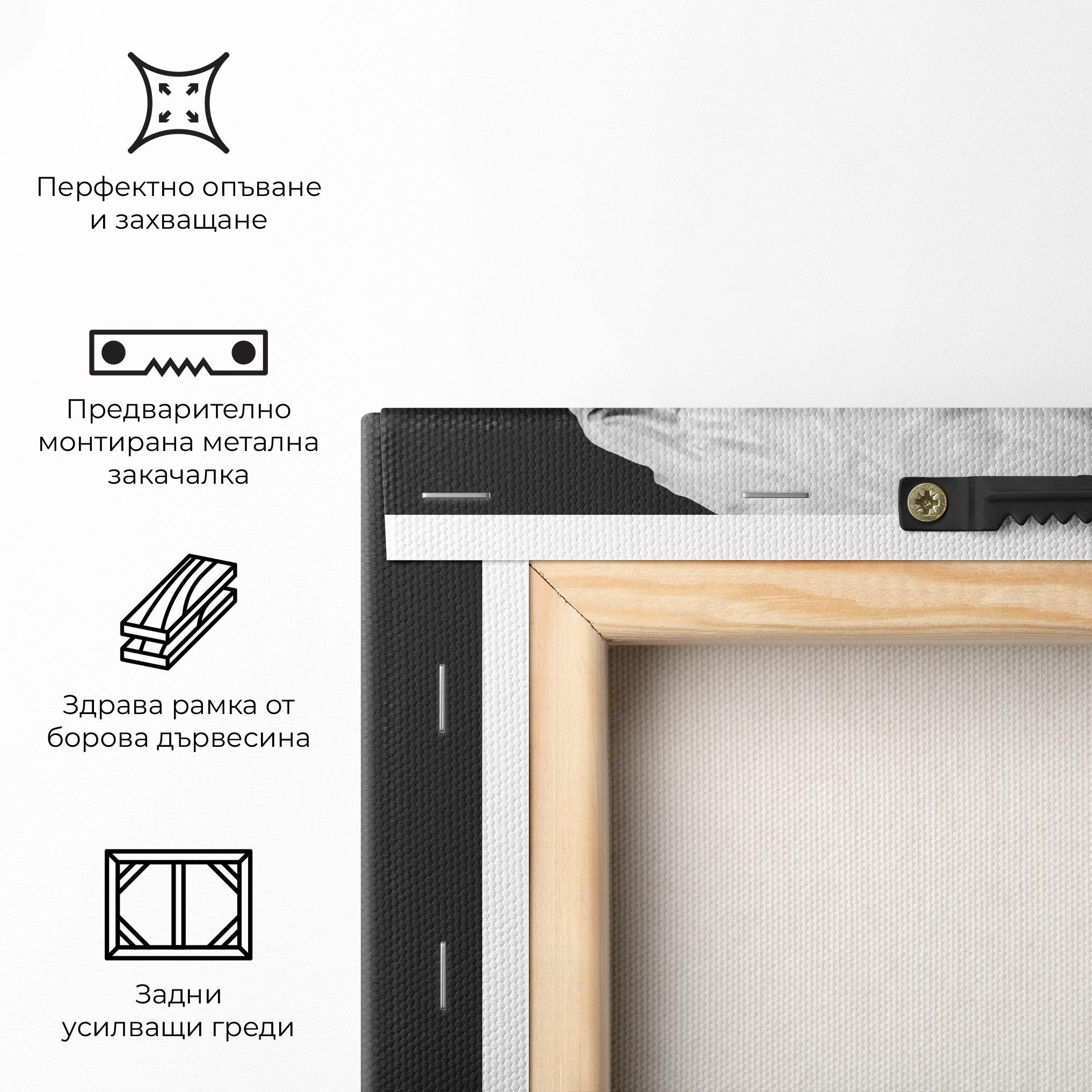 Картина на платно David Head mockup 5