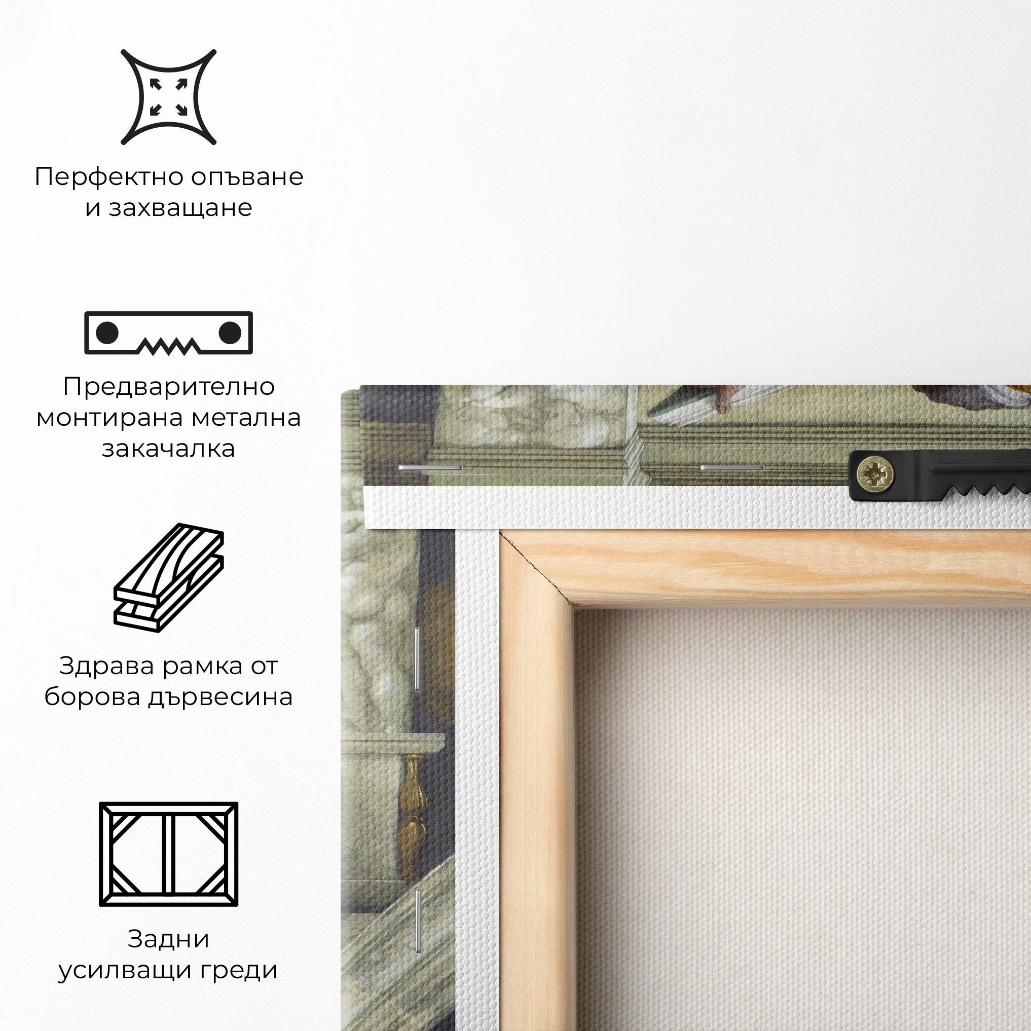 Картина на платно Libyan Sibyles mockup 5