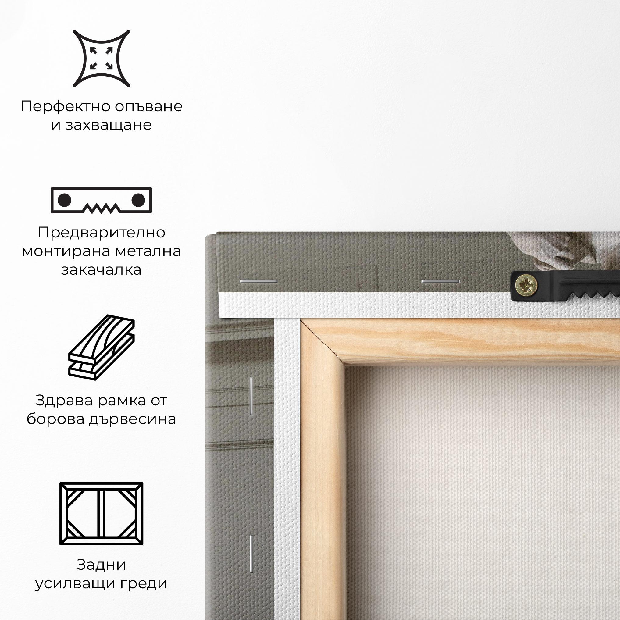 Картина на платно Michelangelo Statue mockup 5