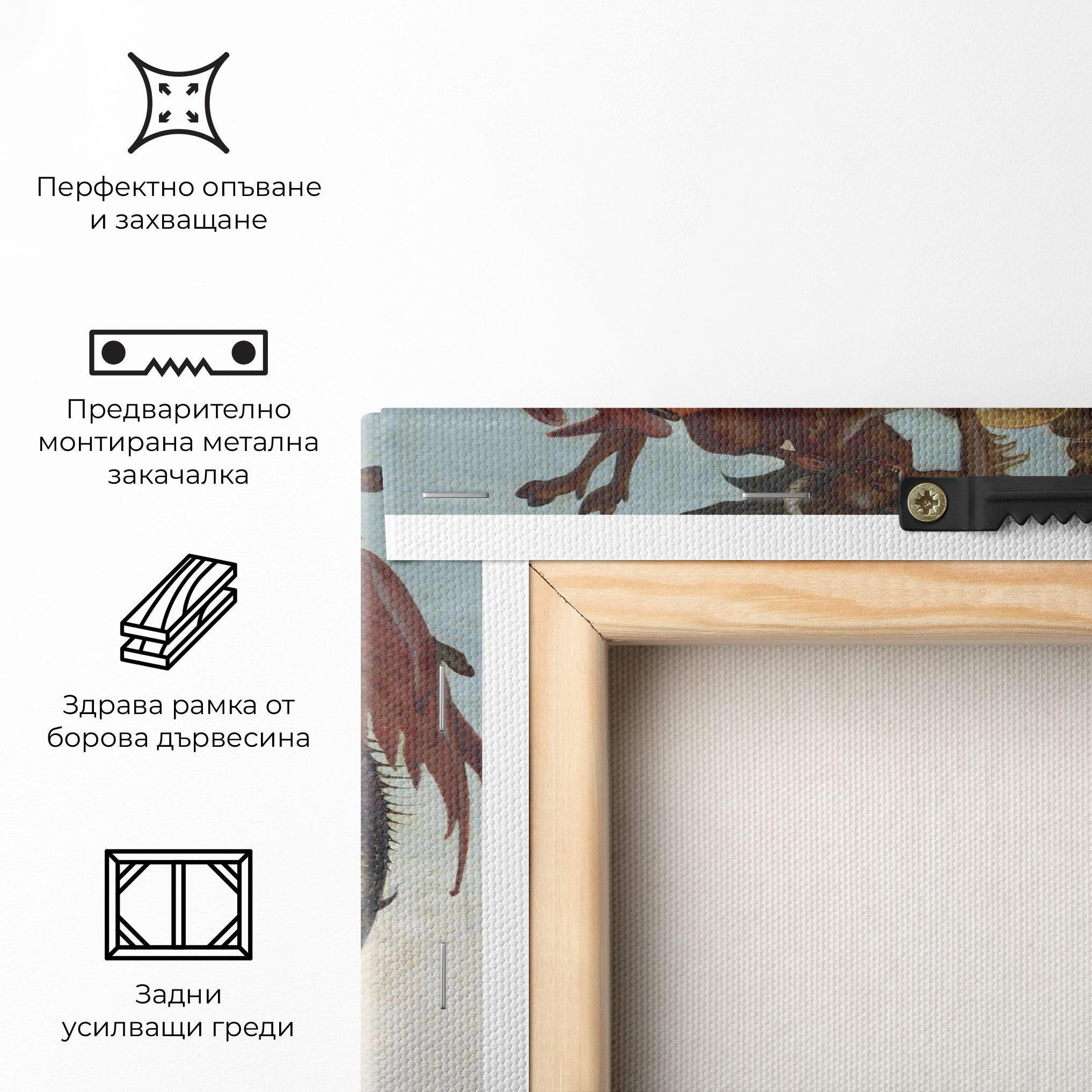 Картина на платно Torment Of Saint mockup 5