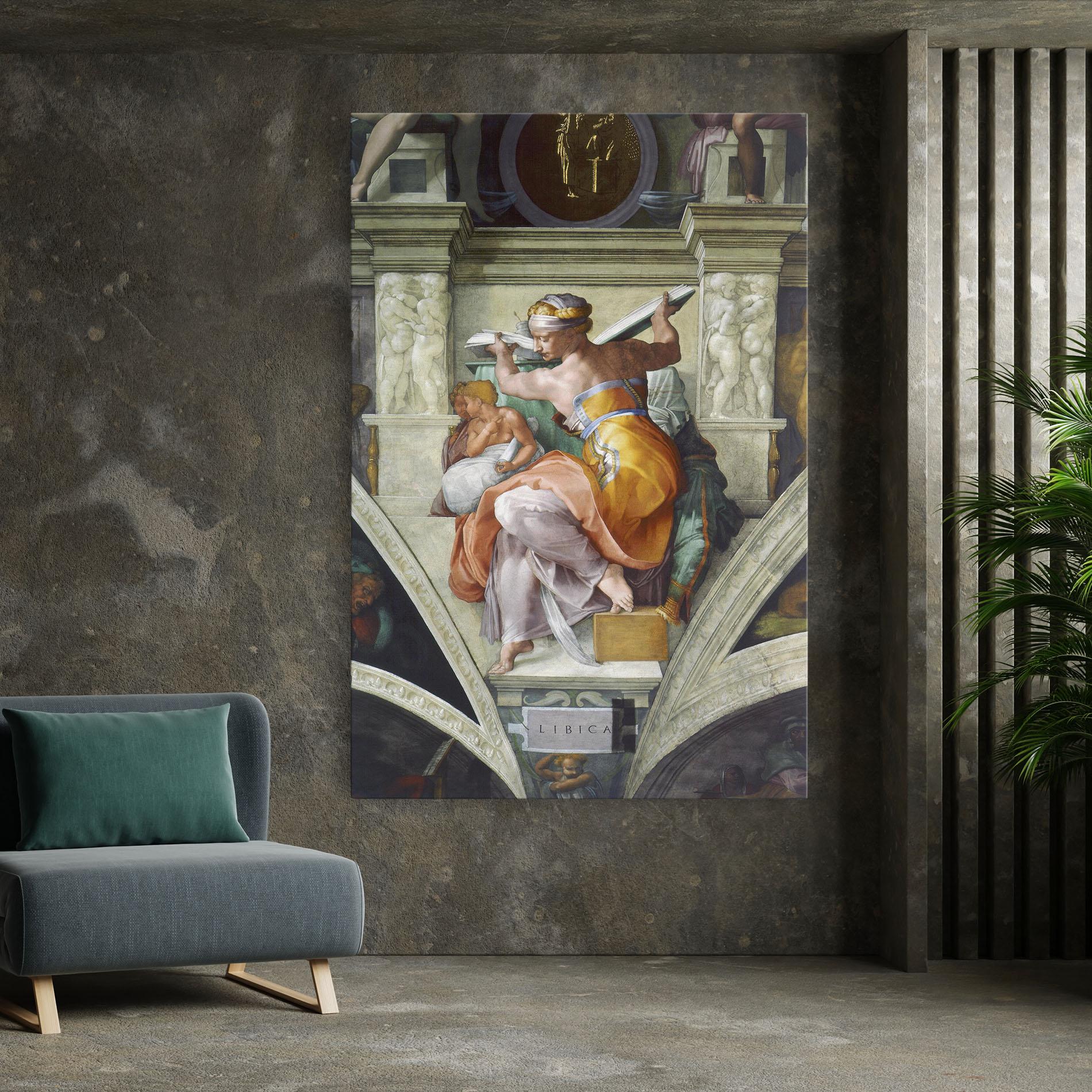 Картина на платно Libyan Sibyles mockup 7