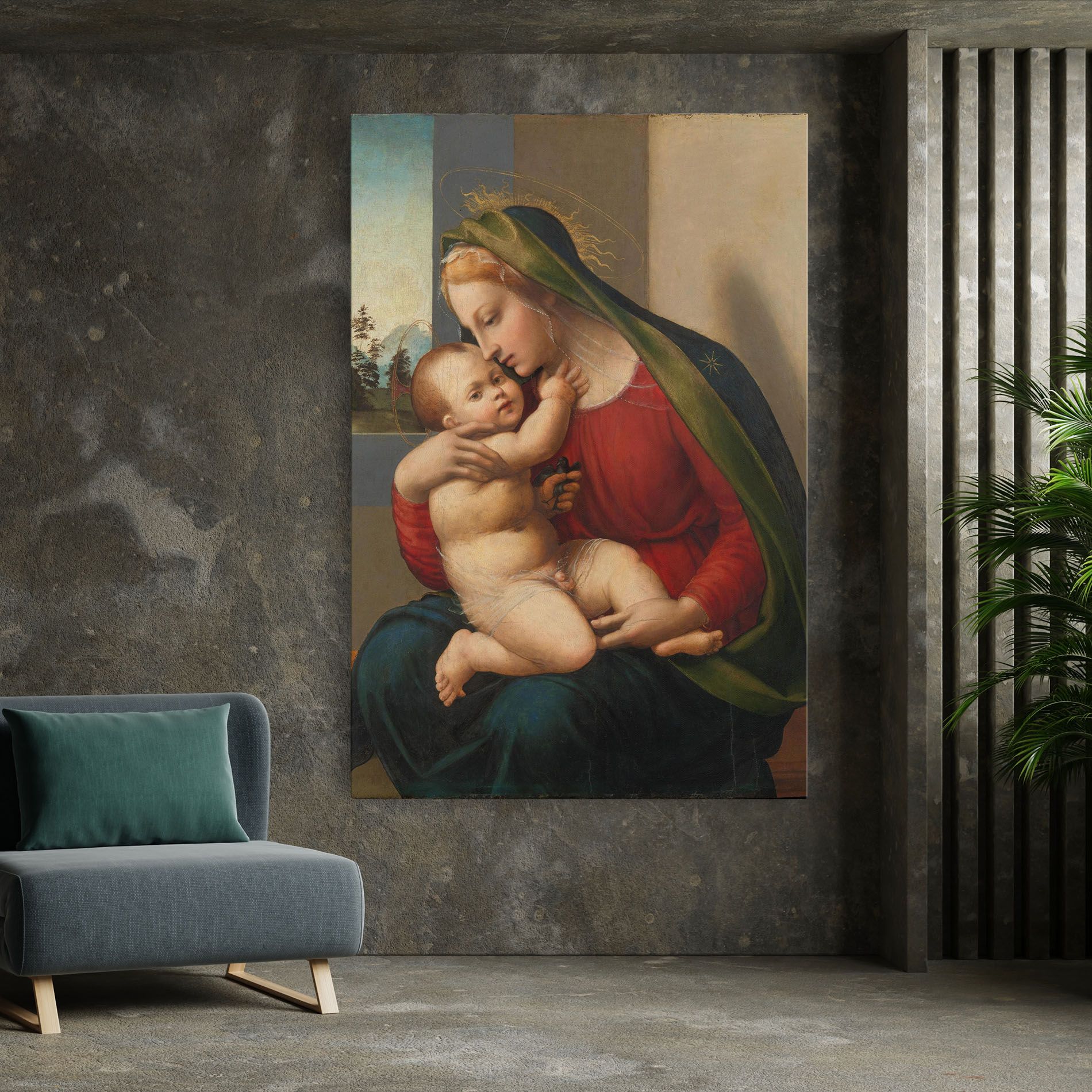 Madonna And Child mockup 7