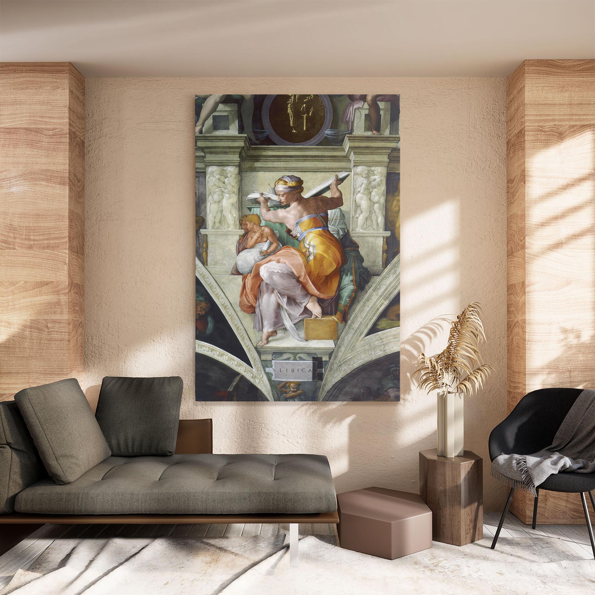 Картина на платно Libyan Sibyles mockup 8