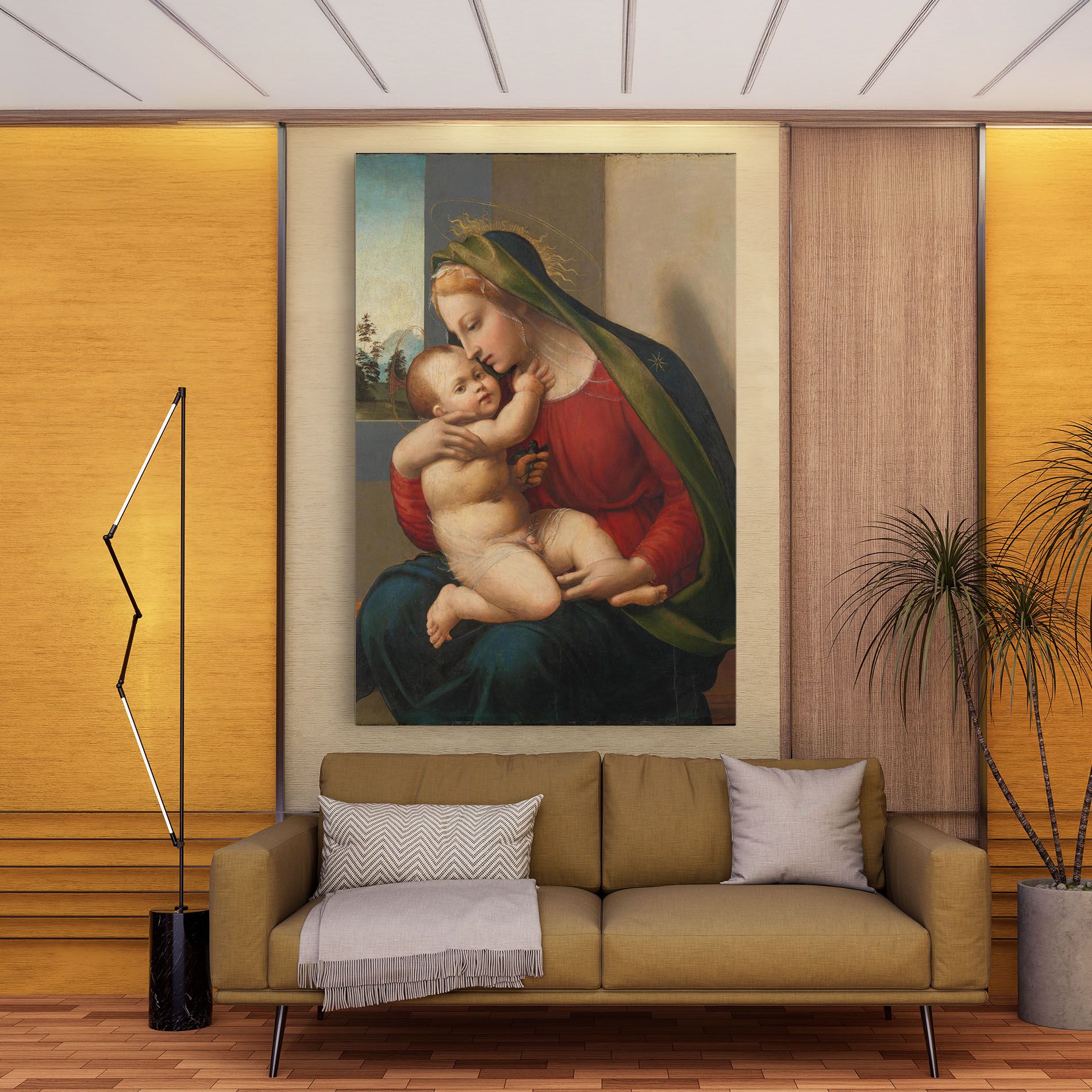 Madonna And Child mockup 9