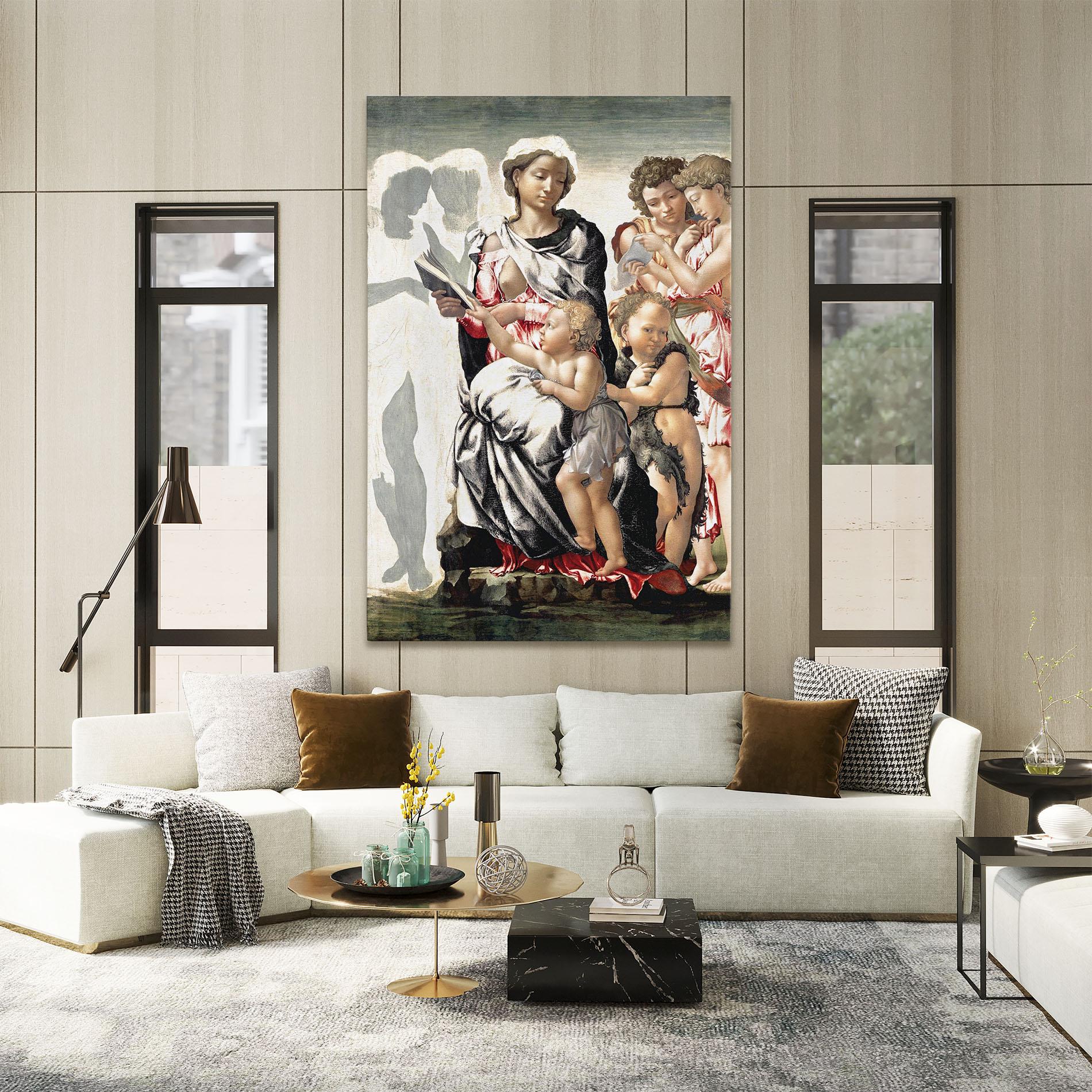 Картина на платно Manchester Madonna mockup 2