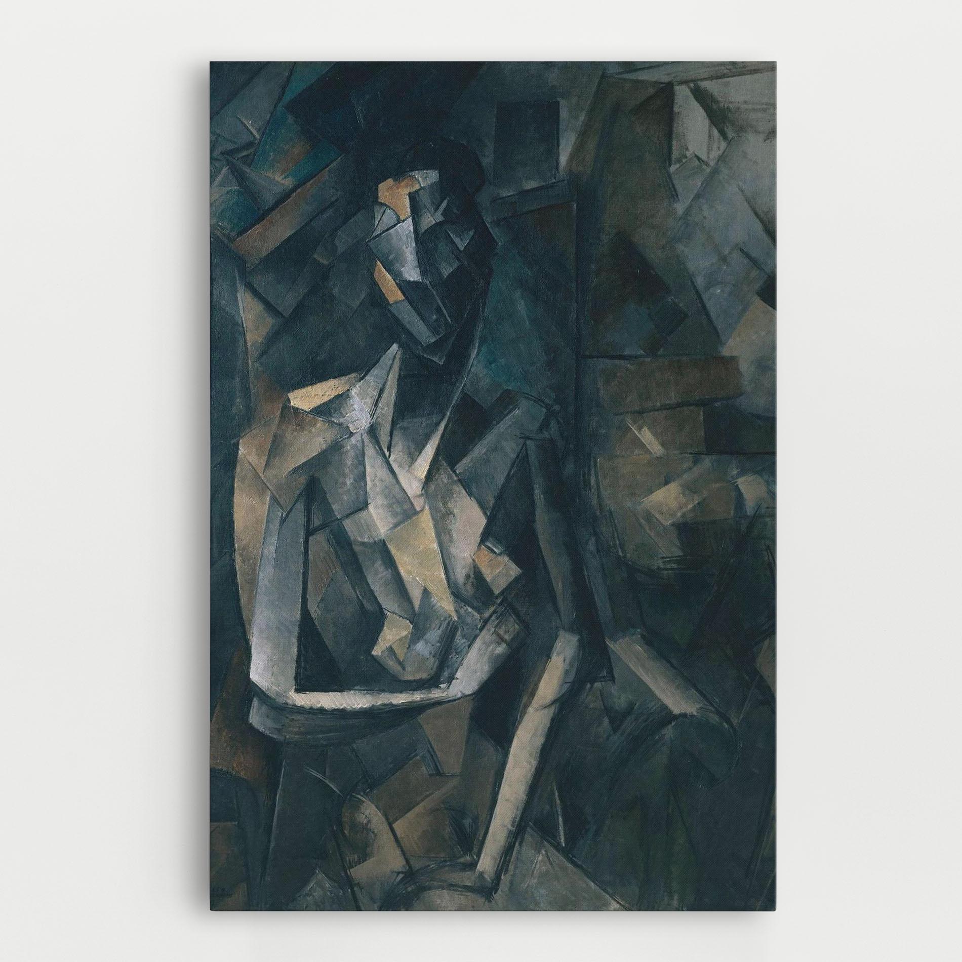 Картина на платно Dans Un Fauteuil mockup 0