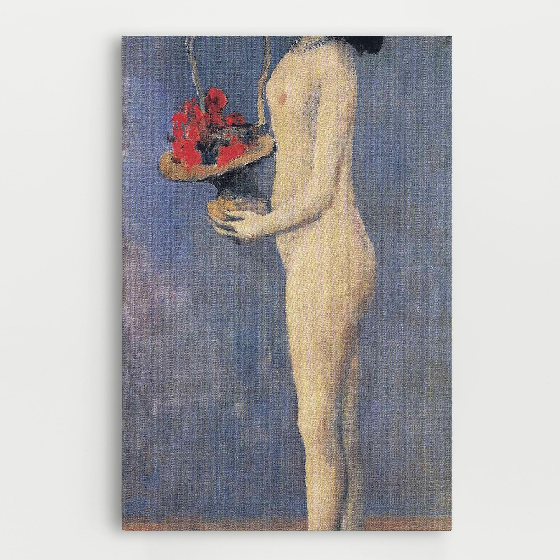 Картина на платно Le Panier Fleuri mockup 0