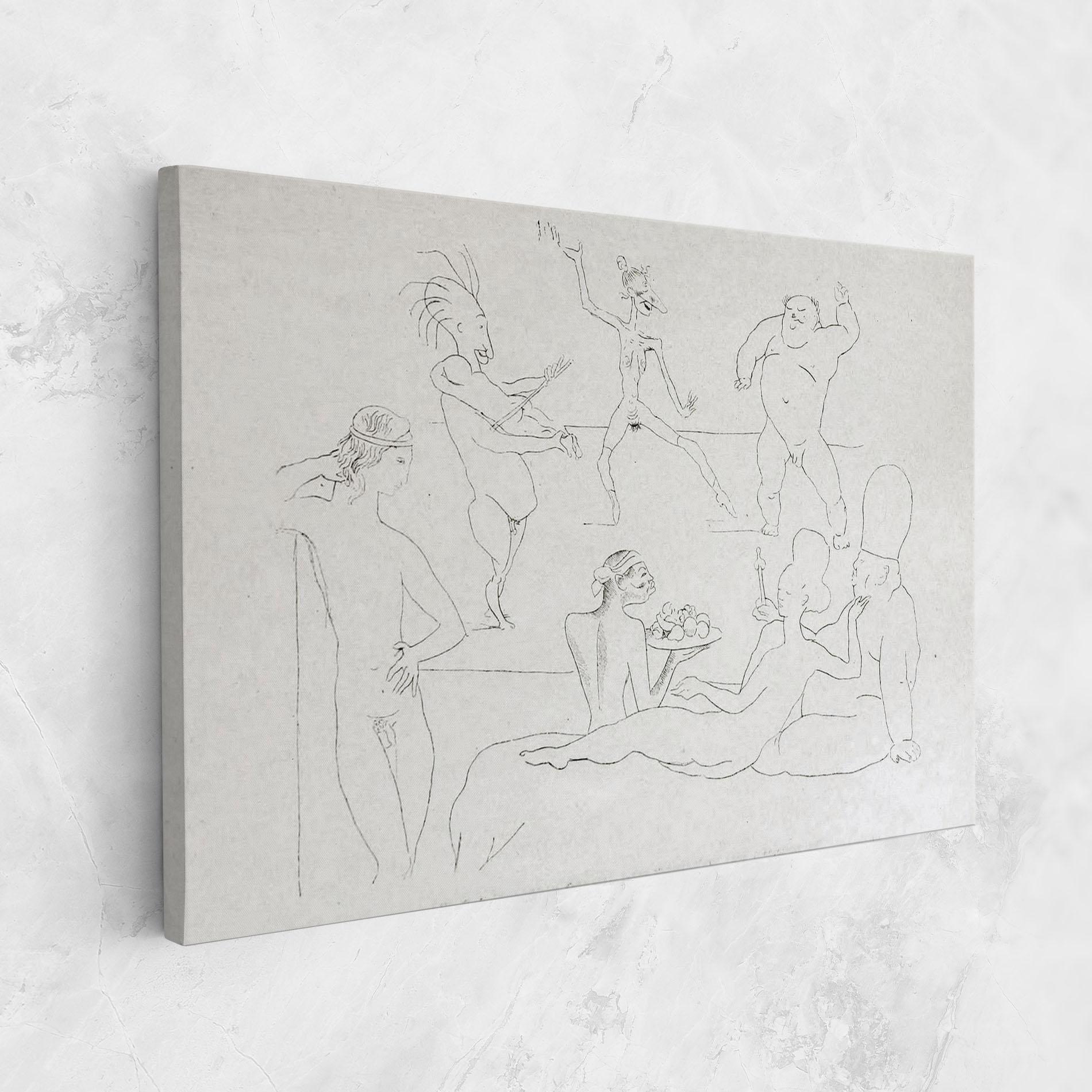 Картина на платно Salome mockup 1