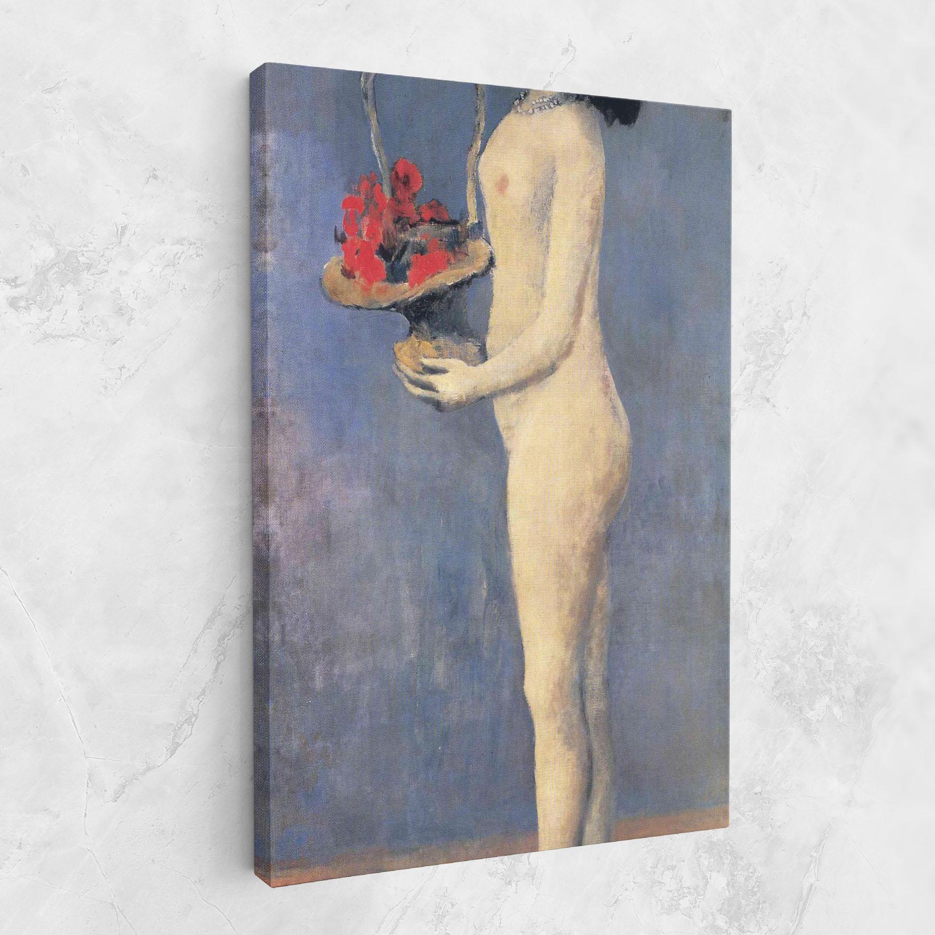 Картина на платно Le Panier Fleuri mockup 1