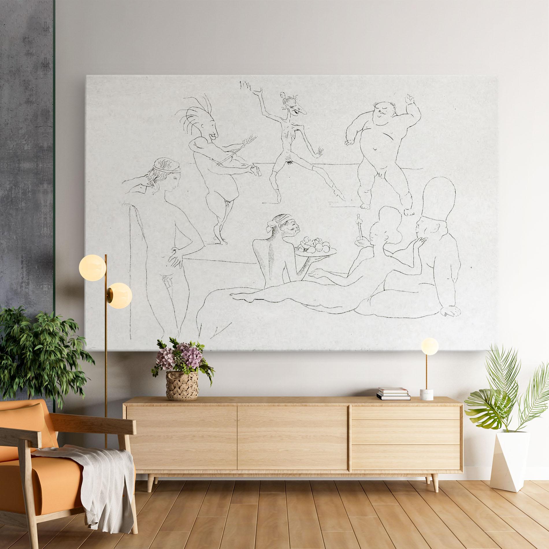 Картина на платно Salome mockup 9