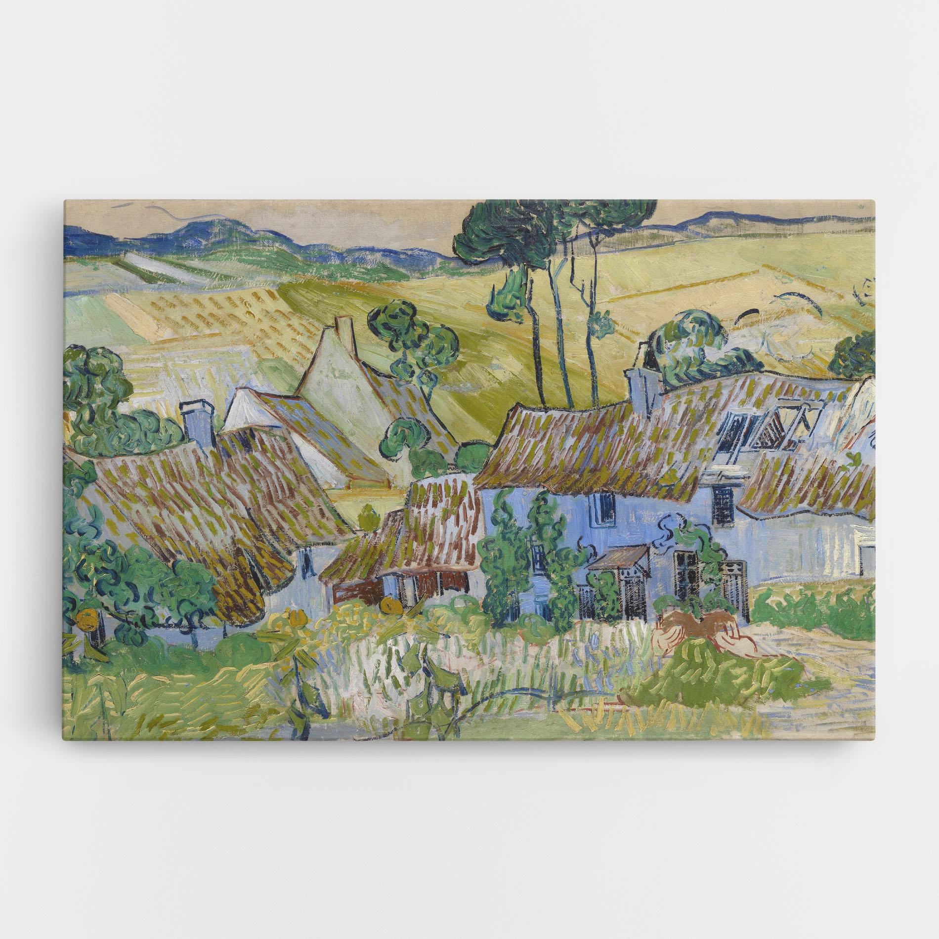 Картина на платно Farms Near Auvers mockup 0