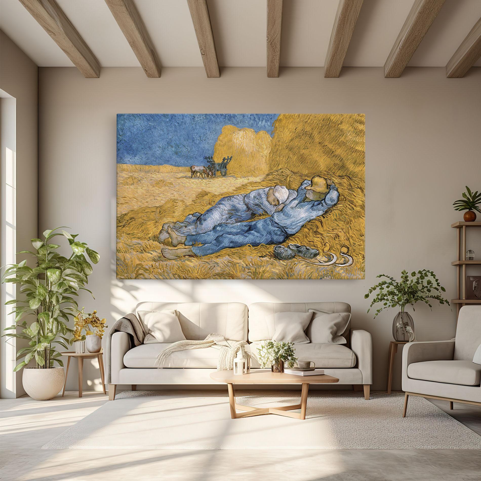 Картина на платно The Siesta mockup 6