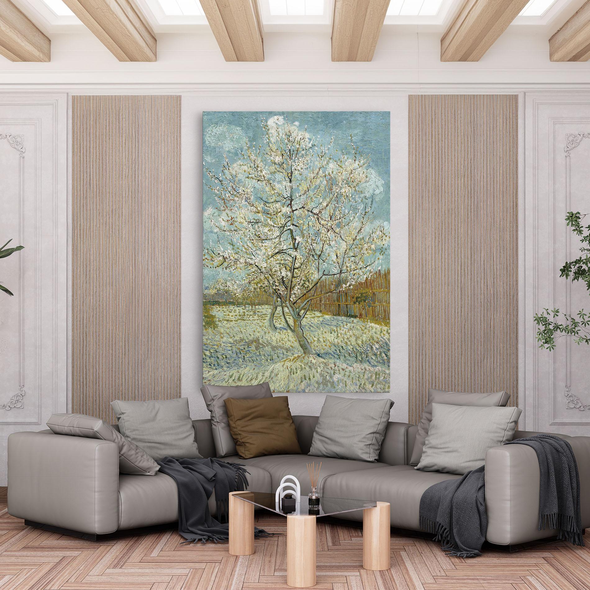 Картина на платно De Roze Perzikboom mockup 6