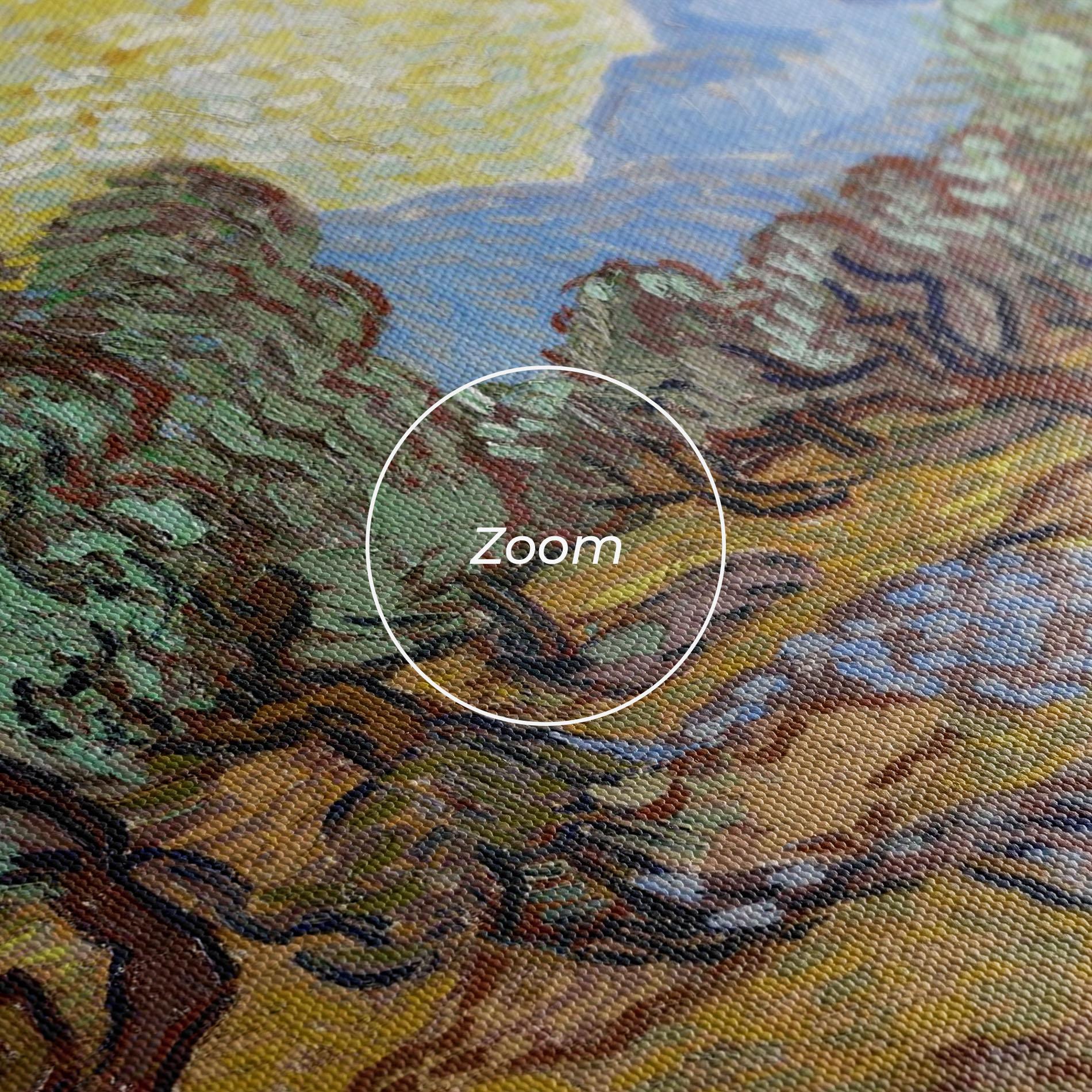 Картина на платно Gogh Olive Trees mockup 3