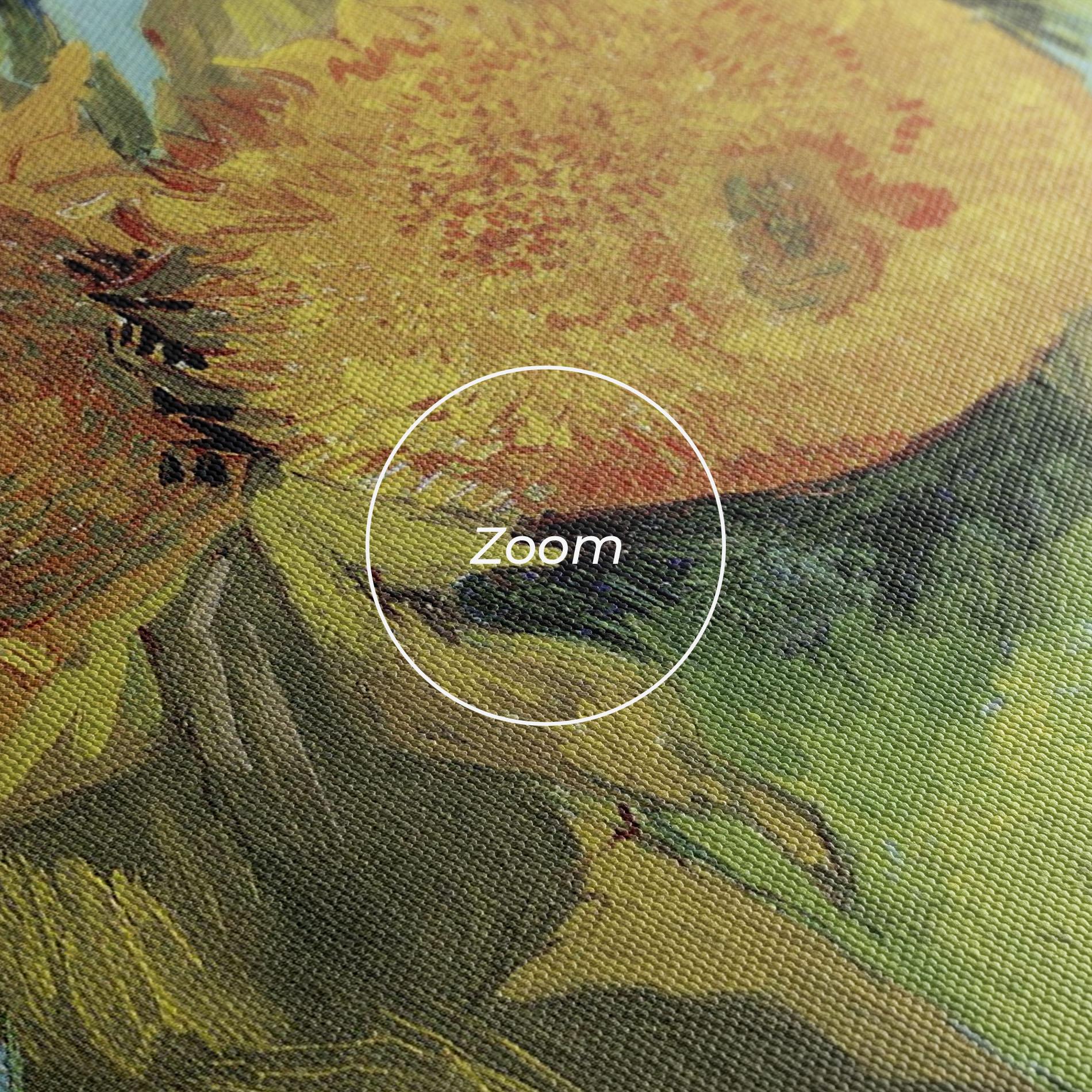 Картина на платно Three Sunflowers mockup 3