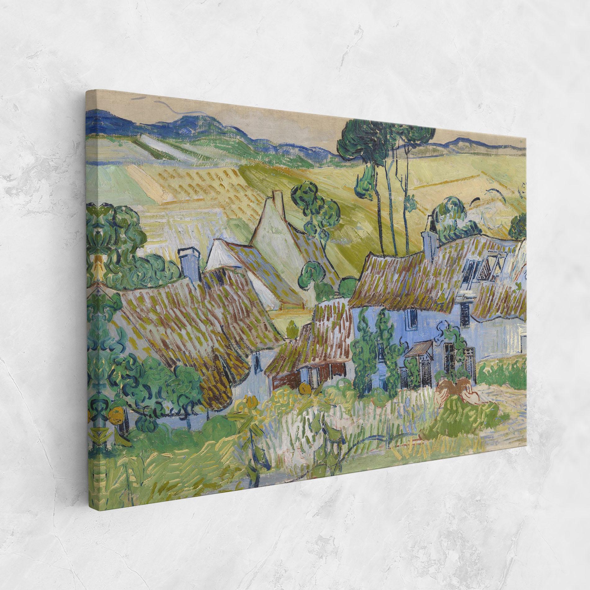 Картина на платно Farms Near Auvers mockup 1