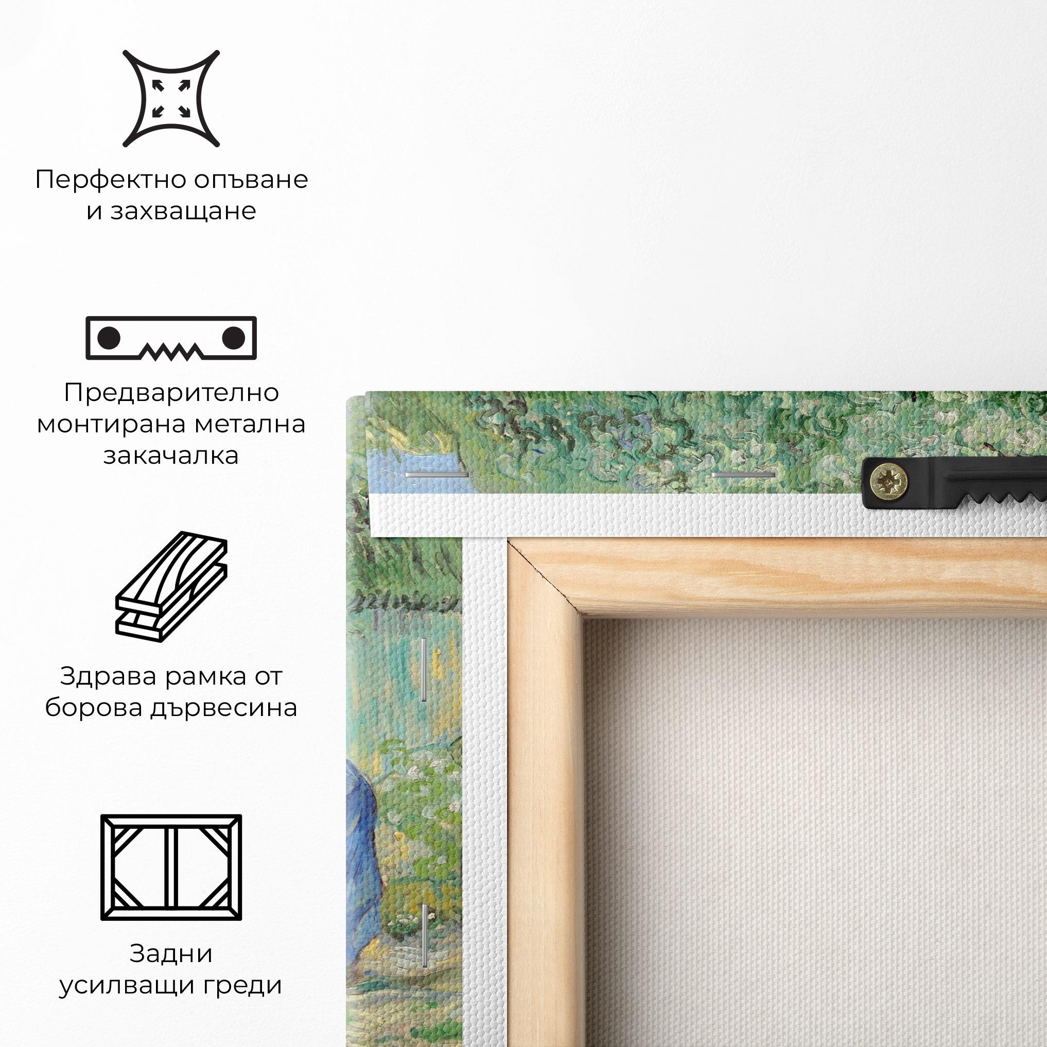 Картина на платно First Steps mockup 5