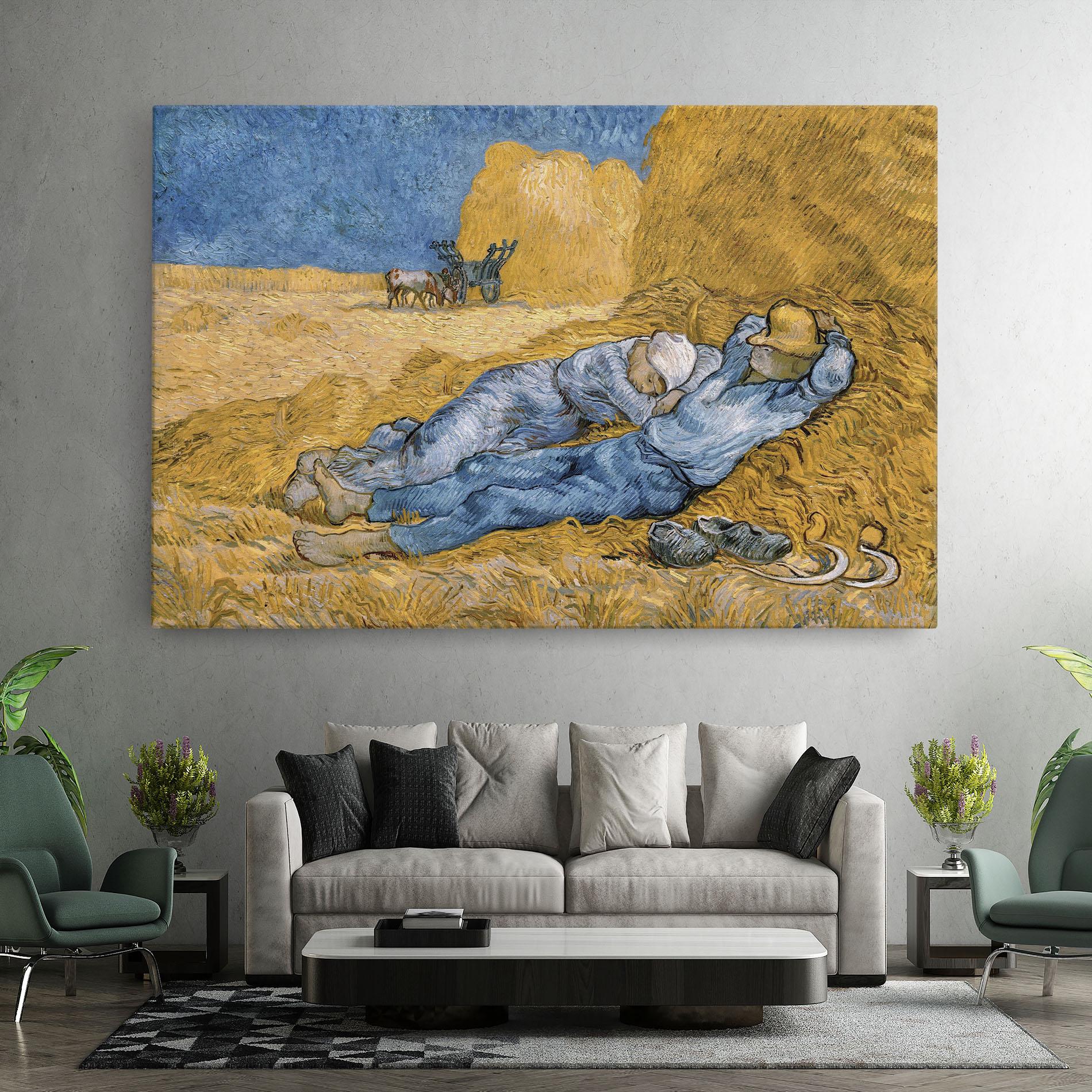 Картина на платно The Siesta mockup 7