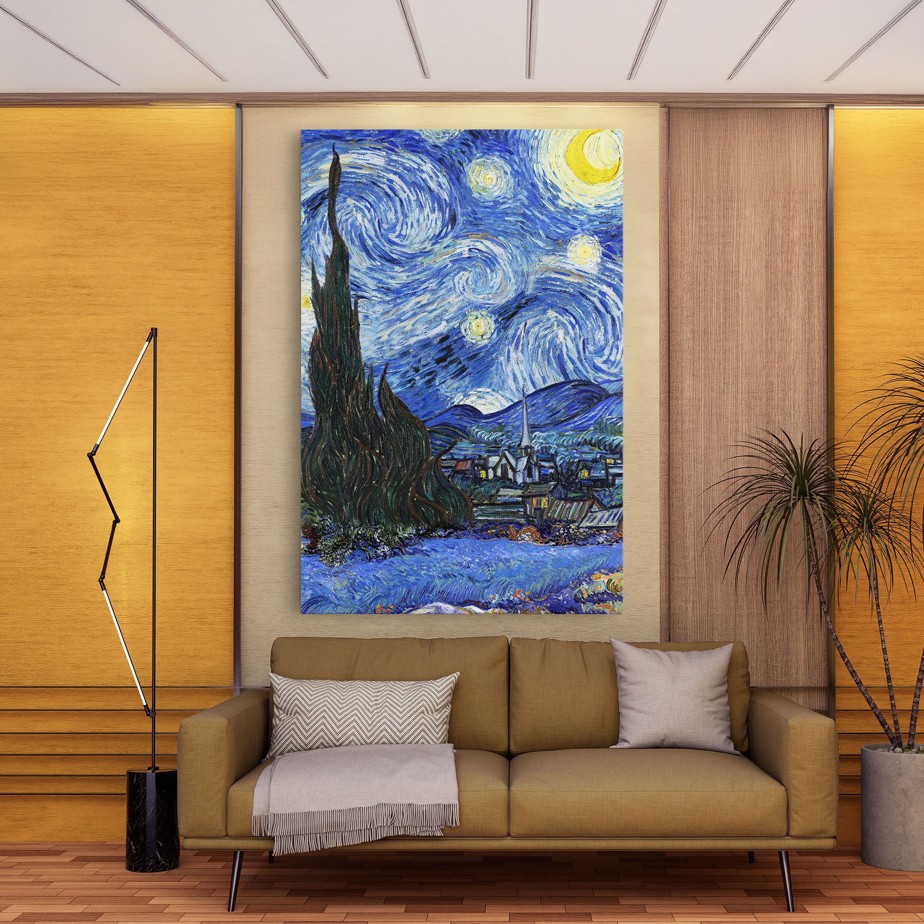 Starry Night Art mockup 9