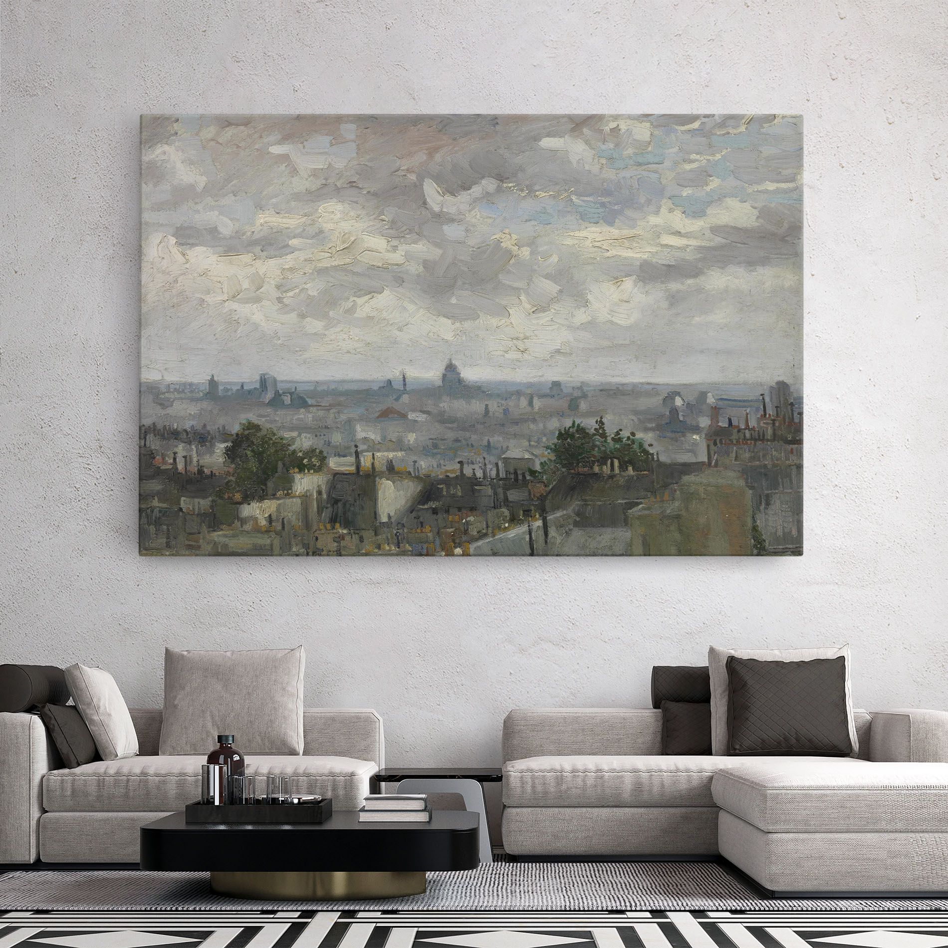 Gezicht Op Paris mockup 2