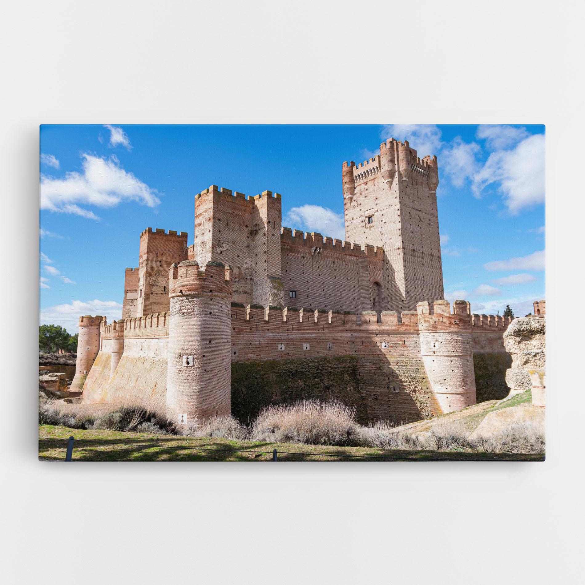 Картина на платно Castle La Mota mockup 0