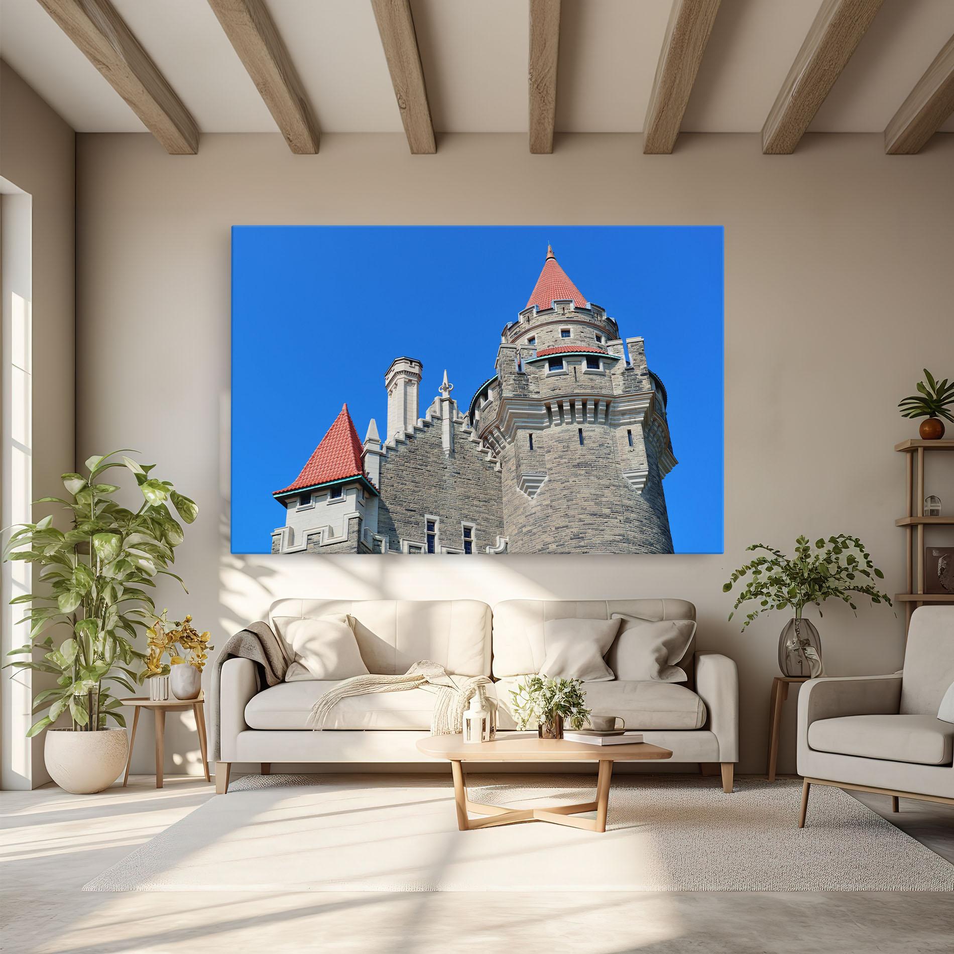Картина на платно Casa Loma mockup 6