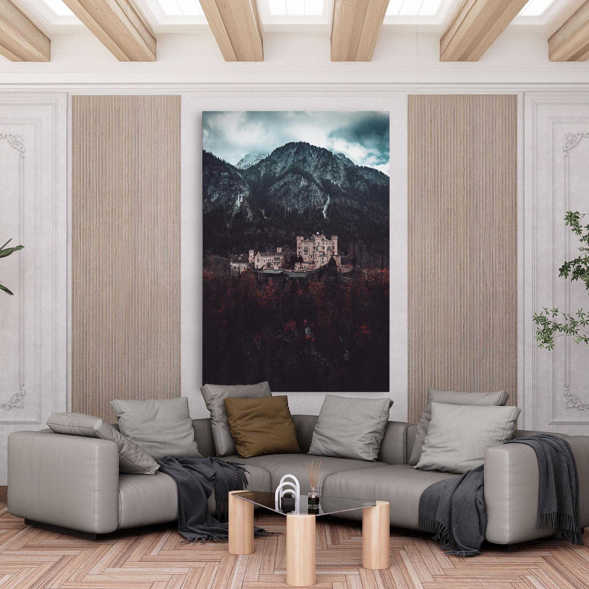 Картина на платно Forest Castle mockup 6